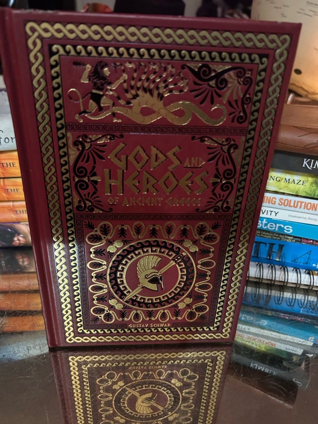 The Unbranded Brand Unbranded Coffee Table Book One Size Red Gold Gods & Heroes Size ONE SIZE - 1 Thumbnail
