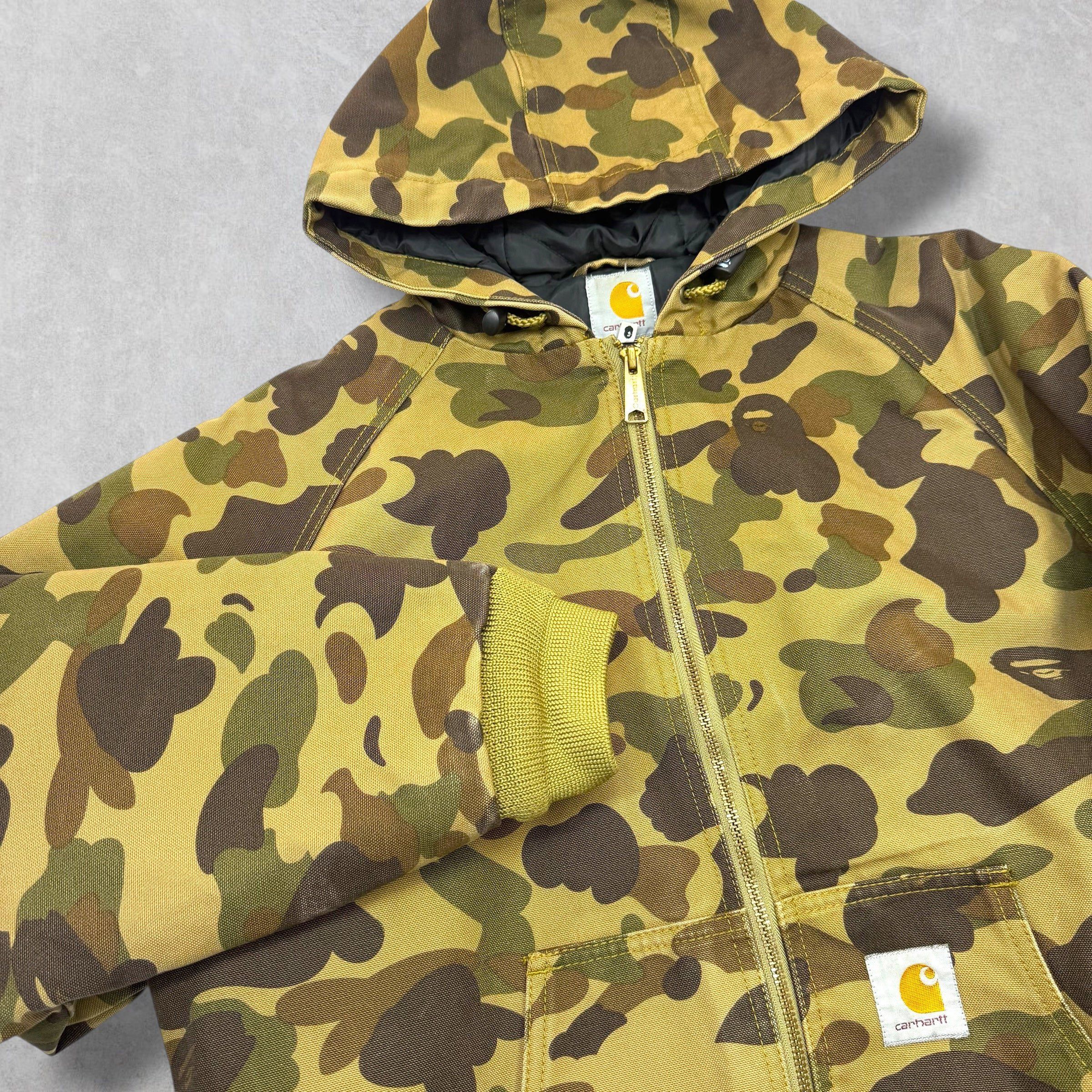 Bape Bape x Carhartt 1st Green Camo Jacket S Size US S / EU 44-46 / 1 - 3 Thumbnail