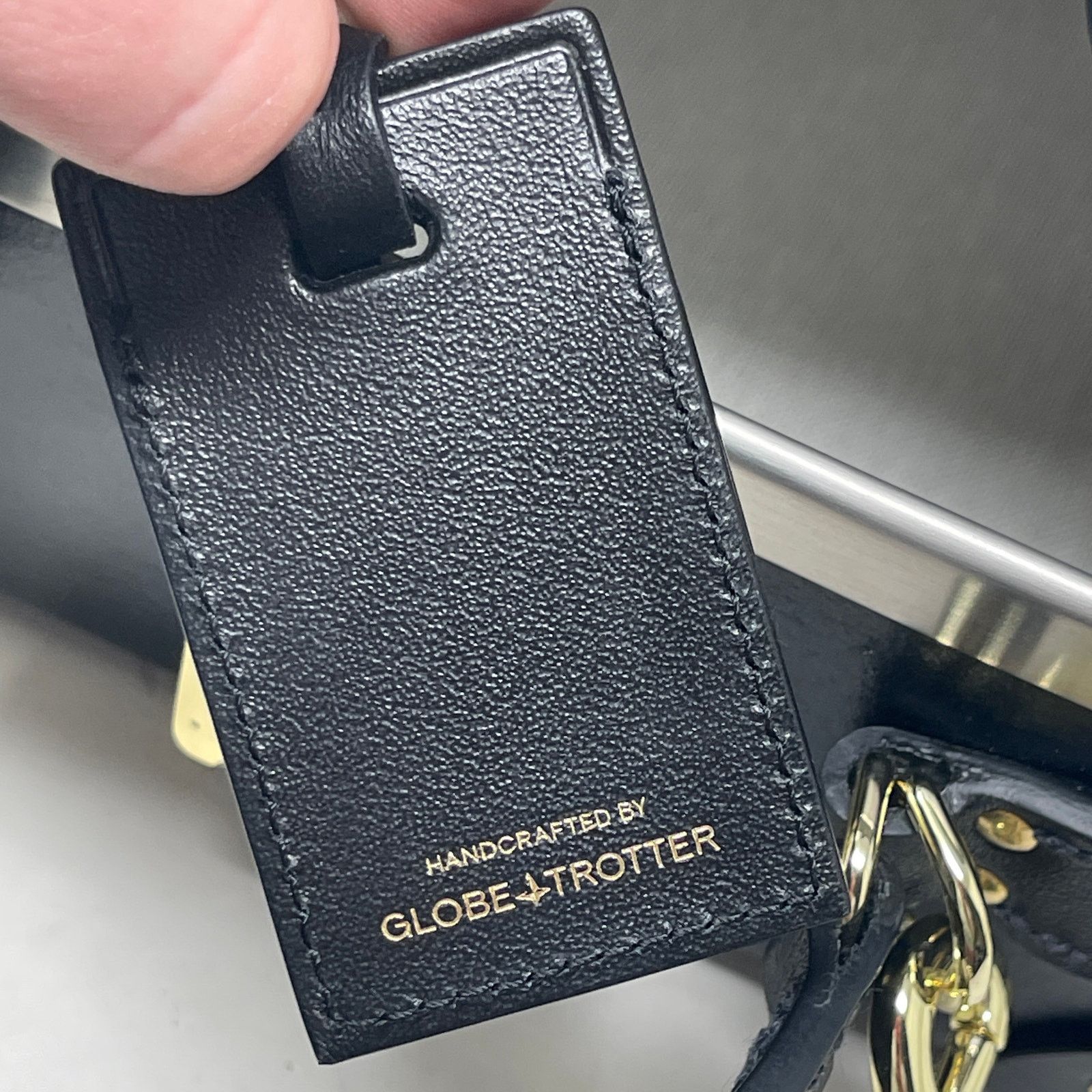 Other Globe Trotter The Centenary London Square Bag Black & Gold Size ONE SIZE - 20 Thumbnail