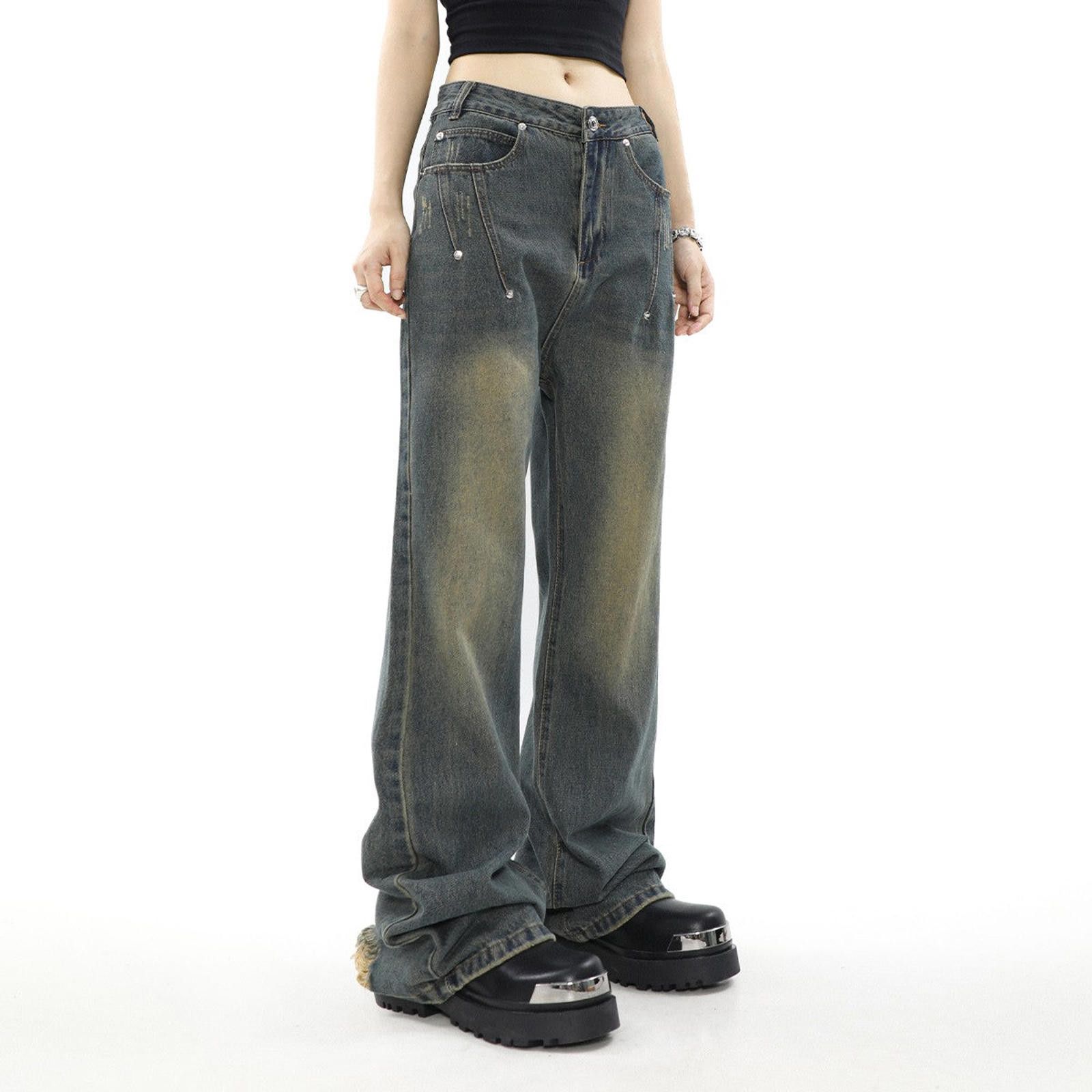 Japanese Brand Washed Stacked Denim Jeans Size 28" / US 6 / IT 42 - 4 Thumbnail