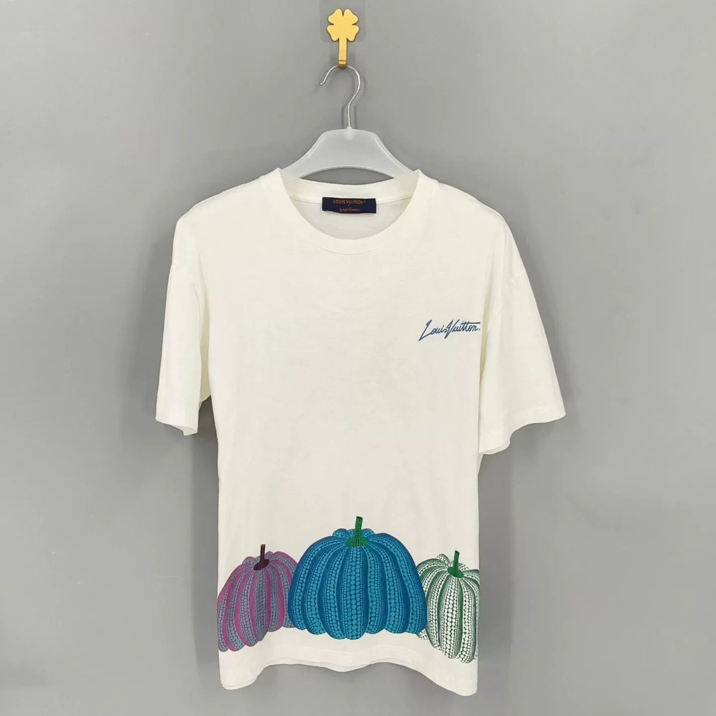 Louis Vuitton Louis Vuitton Kusama Pumpkin Print T-shirt Size US L / EU 52-54 / 3 - 1 Thumbnail