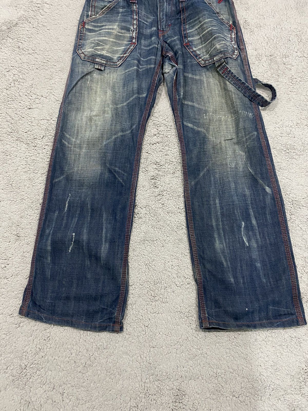 Edwin Edwin Bluetrip Bondage Punks Style Denim Pants Size US 33 - 14 Thumbnail