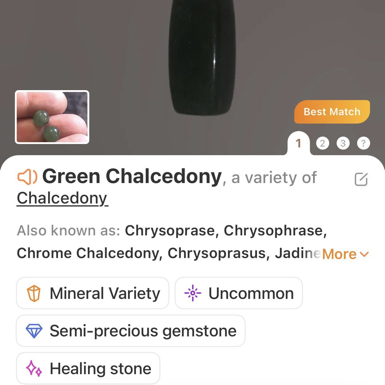 Handmade Handcrafted genuine green chalcedony dragon vein earrings Size ONE SIZE - 5 Thumbnail