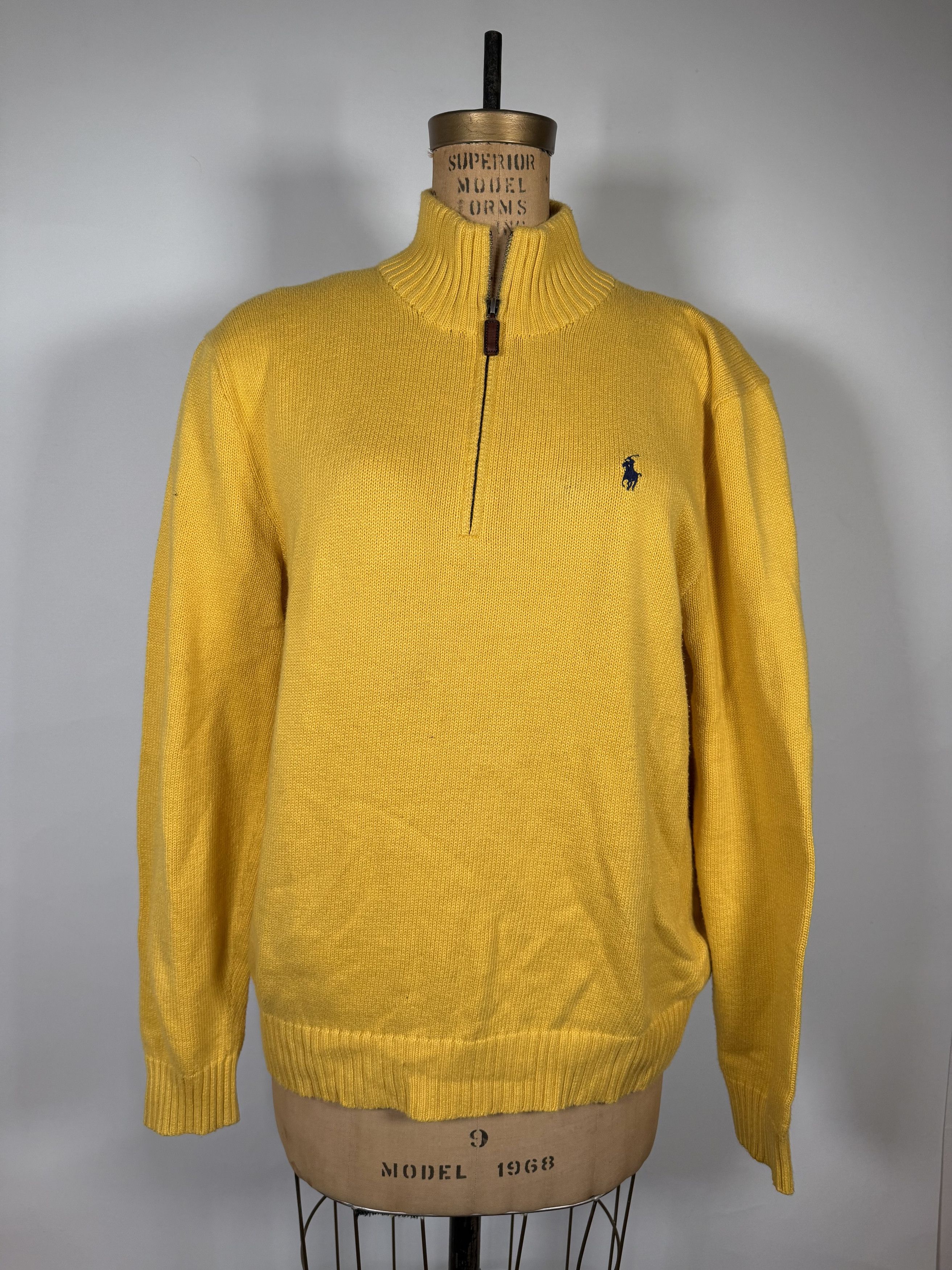 Polo Ralph Lauren Vintage Polo Ralph Lauren half-zip sweater Size US M / EU 48-50 / 2 - 1 Thumbnail