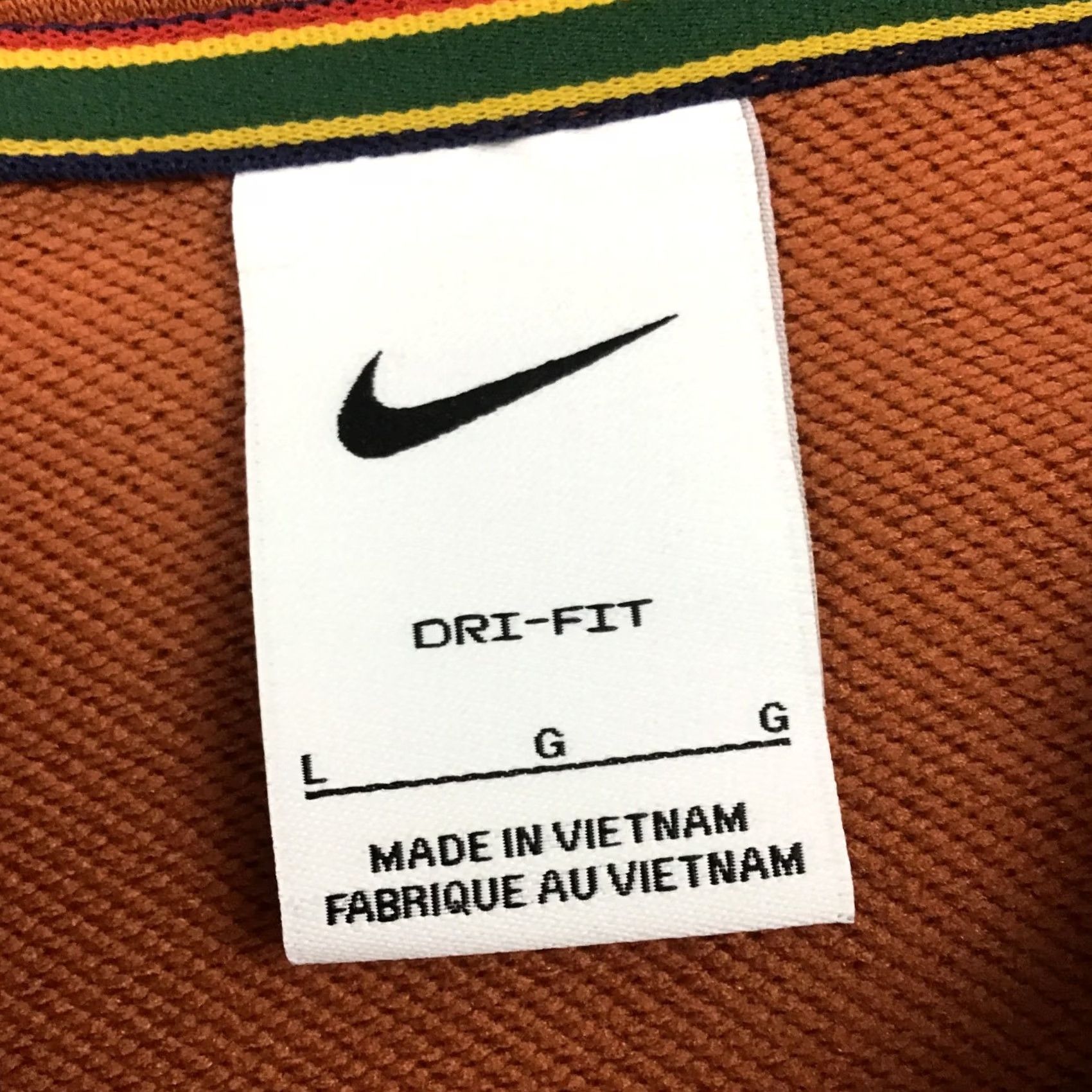 Nike Nike Hoodie Men Large Rust Orange Court Heritage French Terry Tennis Pullover Size US L / EU 52-54 / 3 - 4 Thumbnail