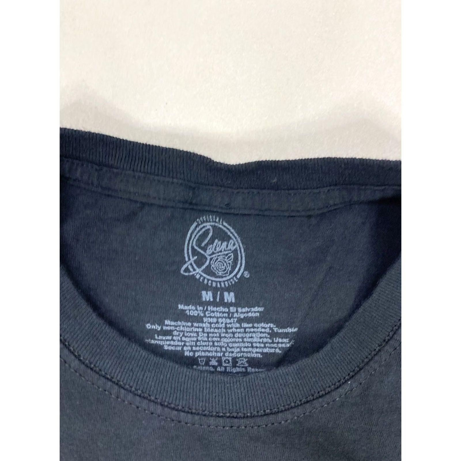 Etro Selena Graphic T-shirt Men Slim Fit Medium Black Short Sleeve Music Retro Size US M / EU 48-50 / 2 - 4 Thumbnail
