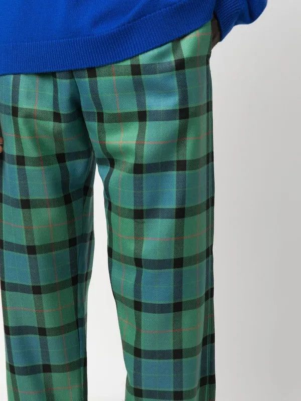 Marni o1y0225 Checked Casual Pant in Multicolor Size US 30 / EU 46 - 3 Thumbnail