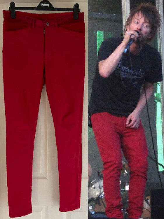 Maison Margiela Maison Martin Margiela Red Jeans Pants Thom