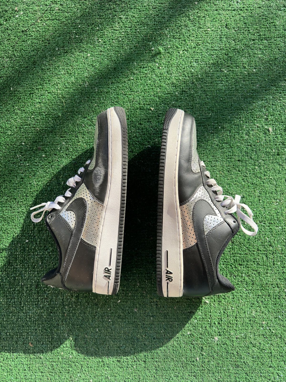 Nike Nike Air Force 1 '07 Metallic Silver Size US 11 / EU 44 - 4 Thumbnail