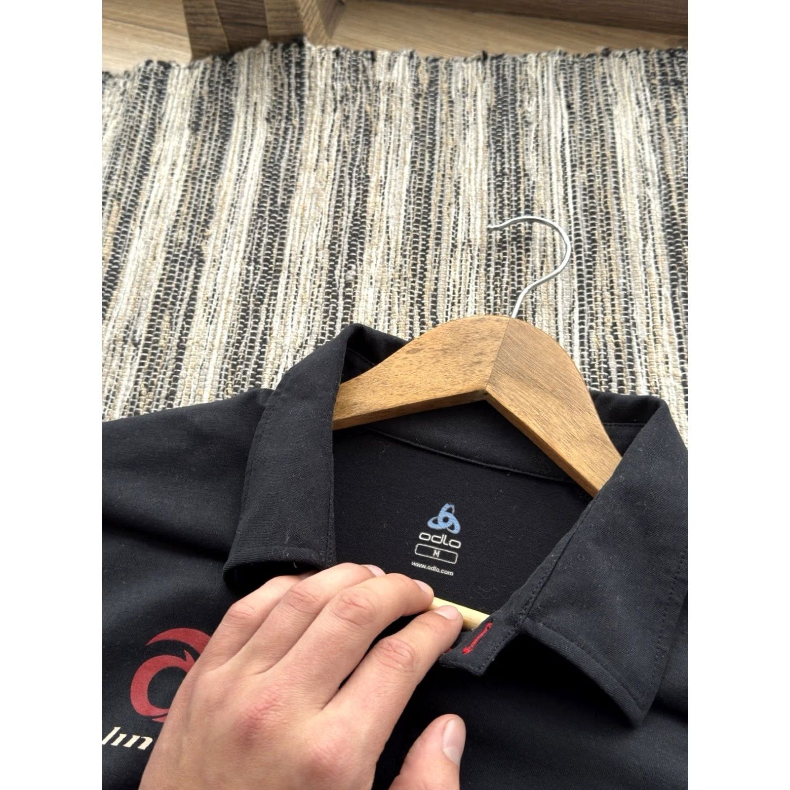 Odlo ODLO ALINGHI YACHT RACING AMERICA’S CUP POLO BLACK SHIRT M MEN Size US M / EU 48-50 / 2 - 5 Thumbnail