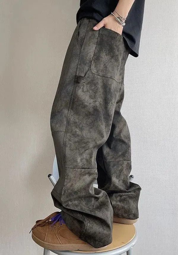 Jean Matsumoto x Riho Baggy Wide Leg Flare Jeans Size US 34 / EU 50 - 2 Thumbnail