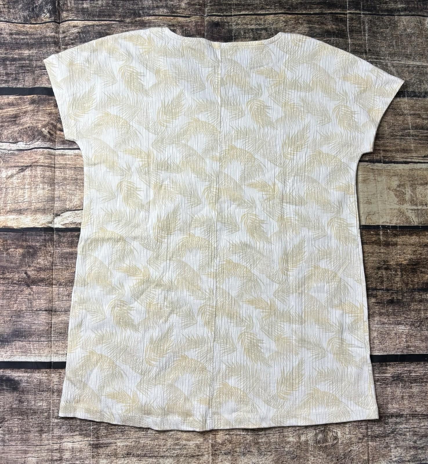 Lands' End Lands End Top Women's Small 6-8 Floral Seersucker NEW Size S / US 4 / IT 40 - 3 Thumbnail