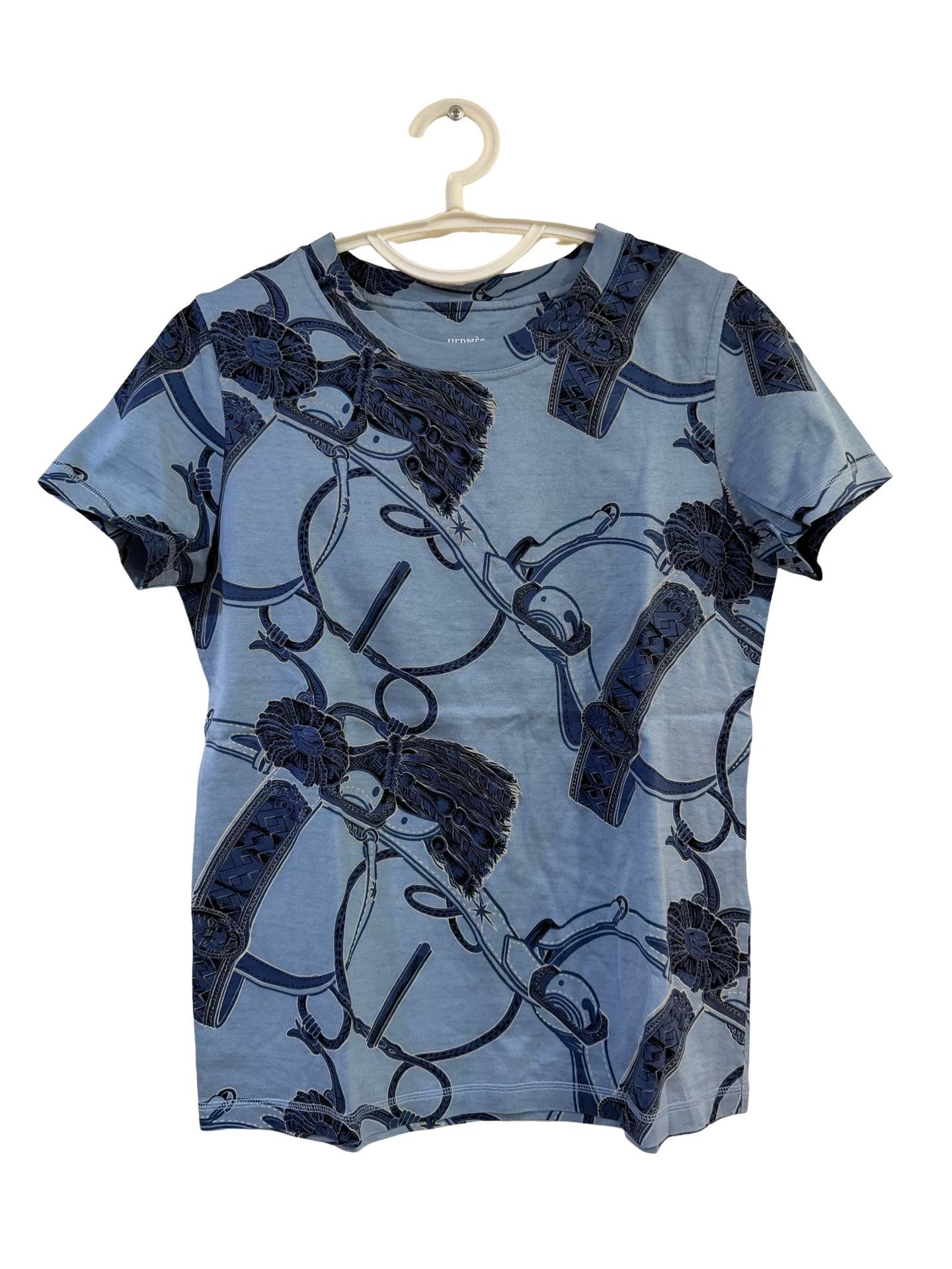 Hermes Hermes All-over Print T-Shirt Size 40 Size US XXS / EU 40 - 1 Thumbnail