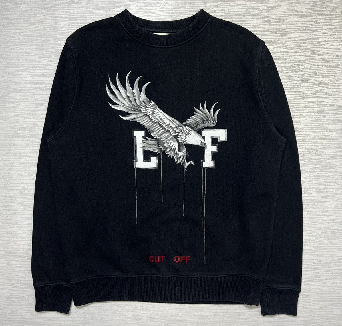 Off-White Off-White - Virgil Abloh - Othelo’s Eagle Crew Sweatshirt Size US S / EU 44-46 / 1 - 1 Thumbnail