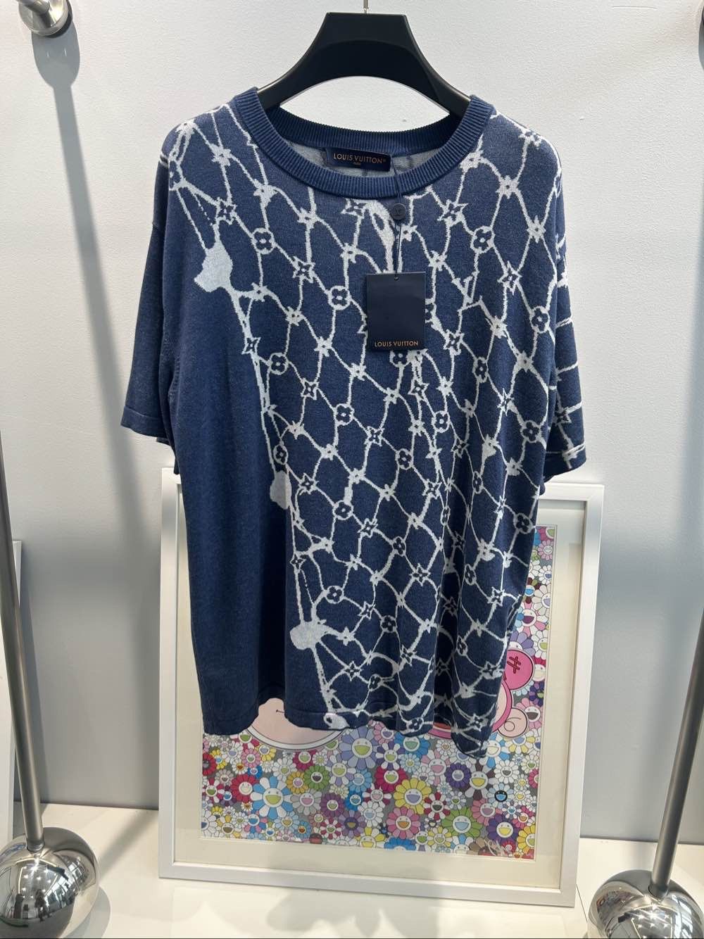 Louis Vuitton Louis Vuitton Monogram Net Knit T-Shirt Size XL Size US XL / EU 56 / 4 - 1 Thumbnail