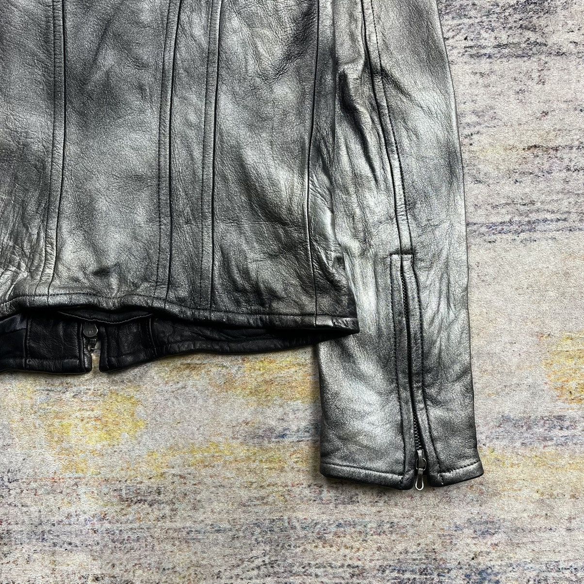 The Viridi-anne The Viridi Anne silver single rider leather jacket Size US S / EU 44-46 / 1 - 7 Thumbnail