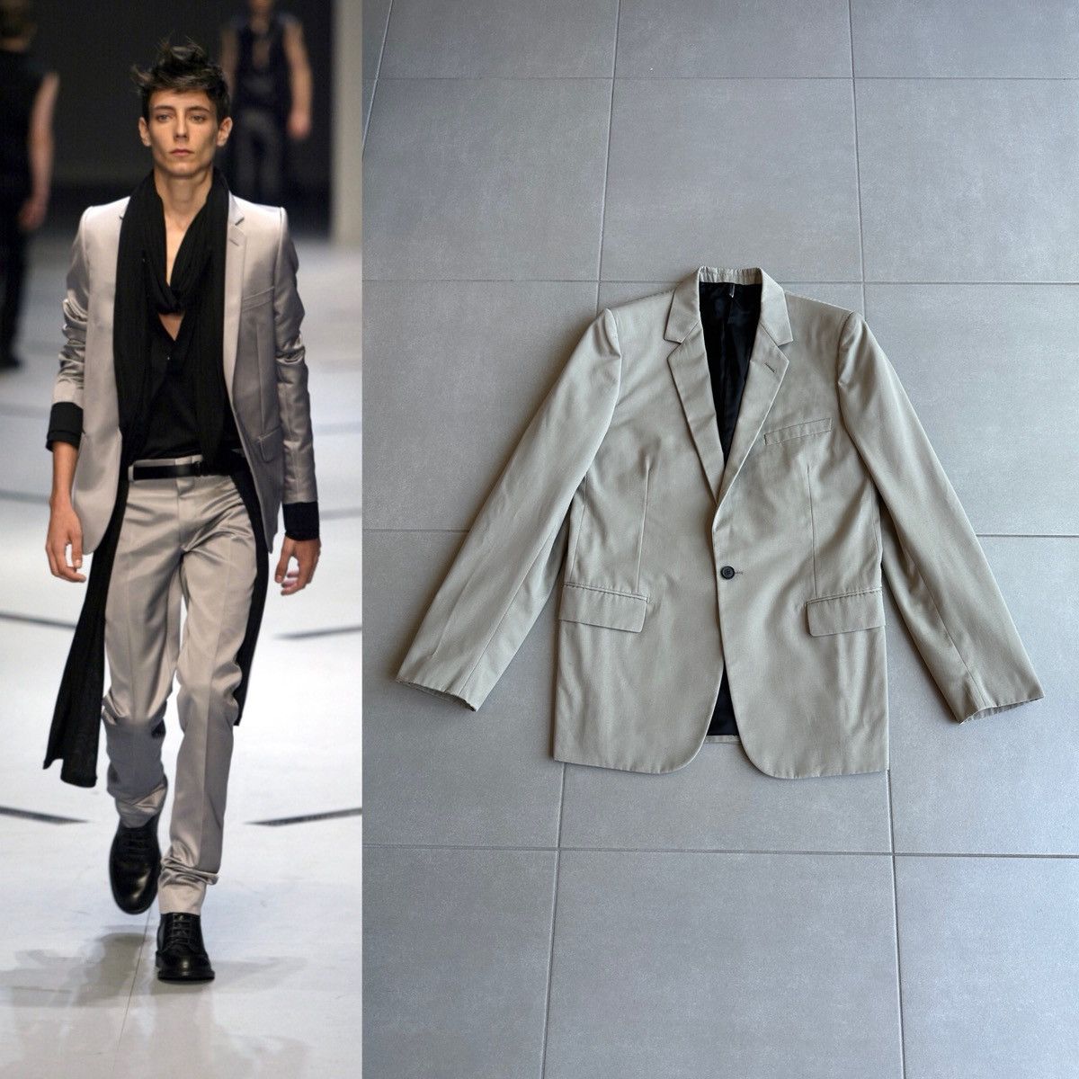 Dior ss06 Dior Homme military officer jacket by Hedi Slimane | Grailed