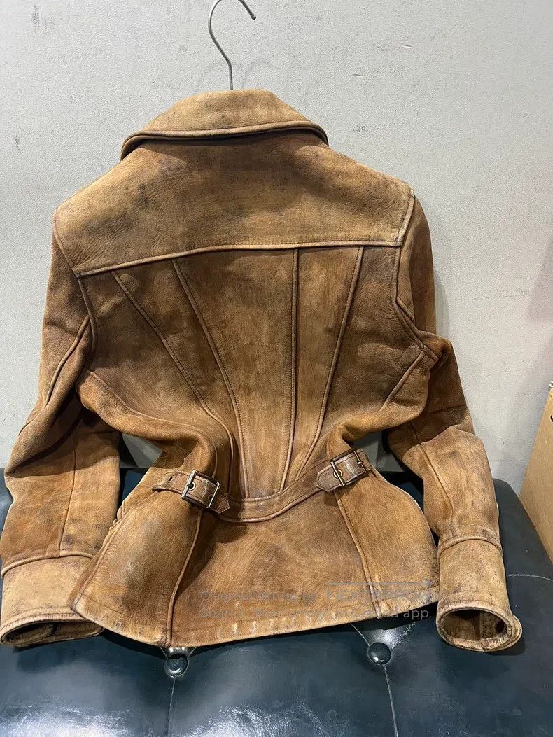 Schott Schott Oil-soaked motorcycle leather jacket Size US XS / EU 42 / 0 - 2 Thumbnail