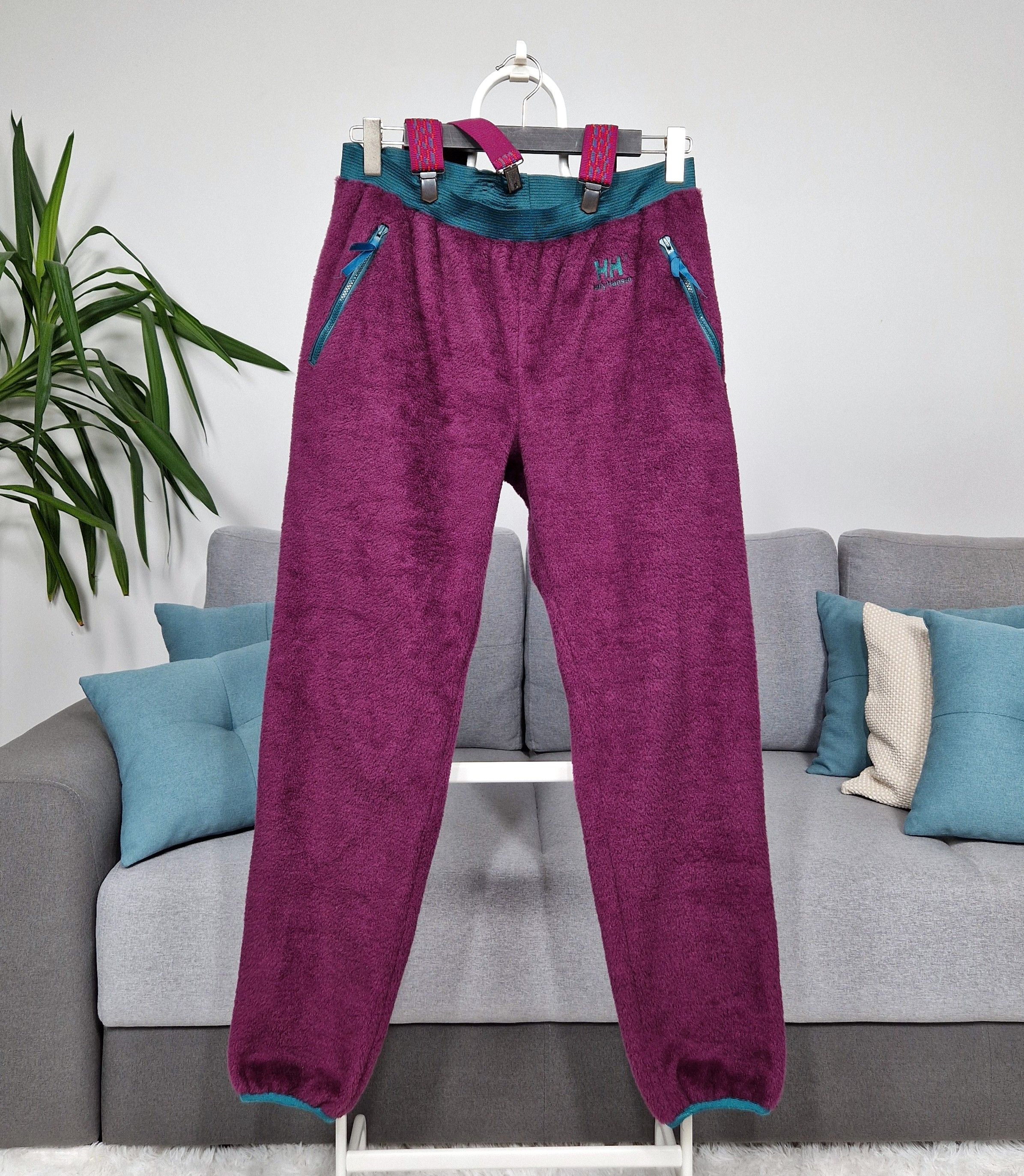 Helly Hansen Helly Hansen vintage 80s 90s fleece pants with suspenders Size US 38 / EU 54 - 2 Thumbnail
