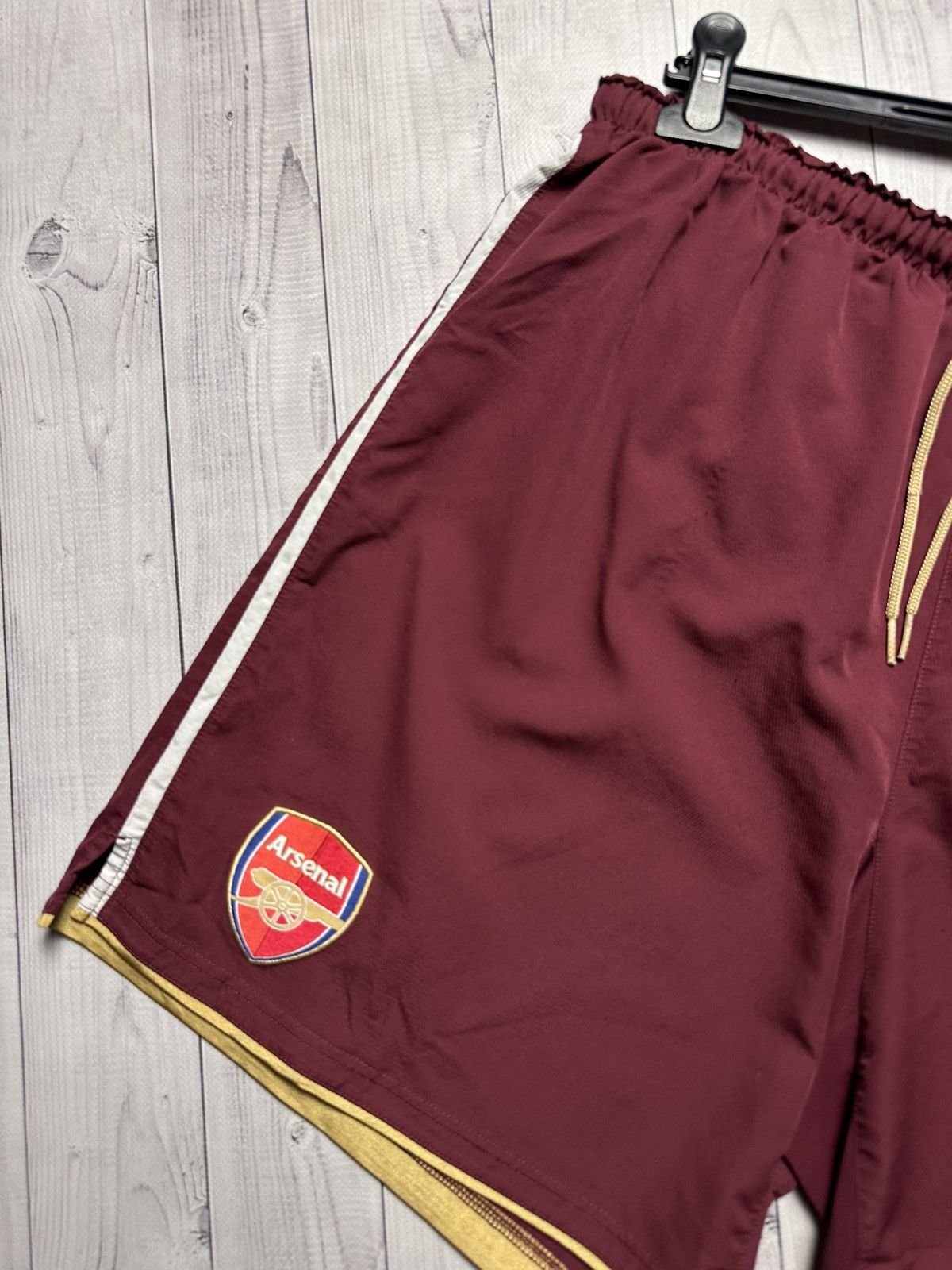 Nike × Vintage Vintage Arsenal soccer shorts Nike size XL rare Size US 36 / EU 52 - 2 Thumbnail