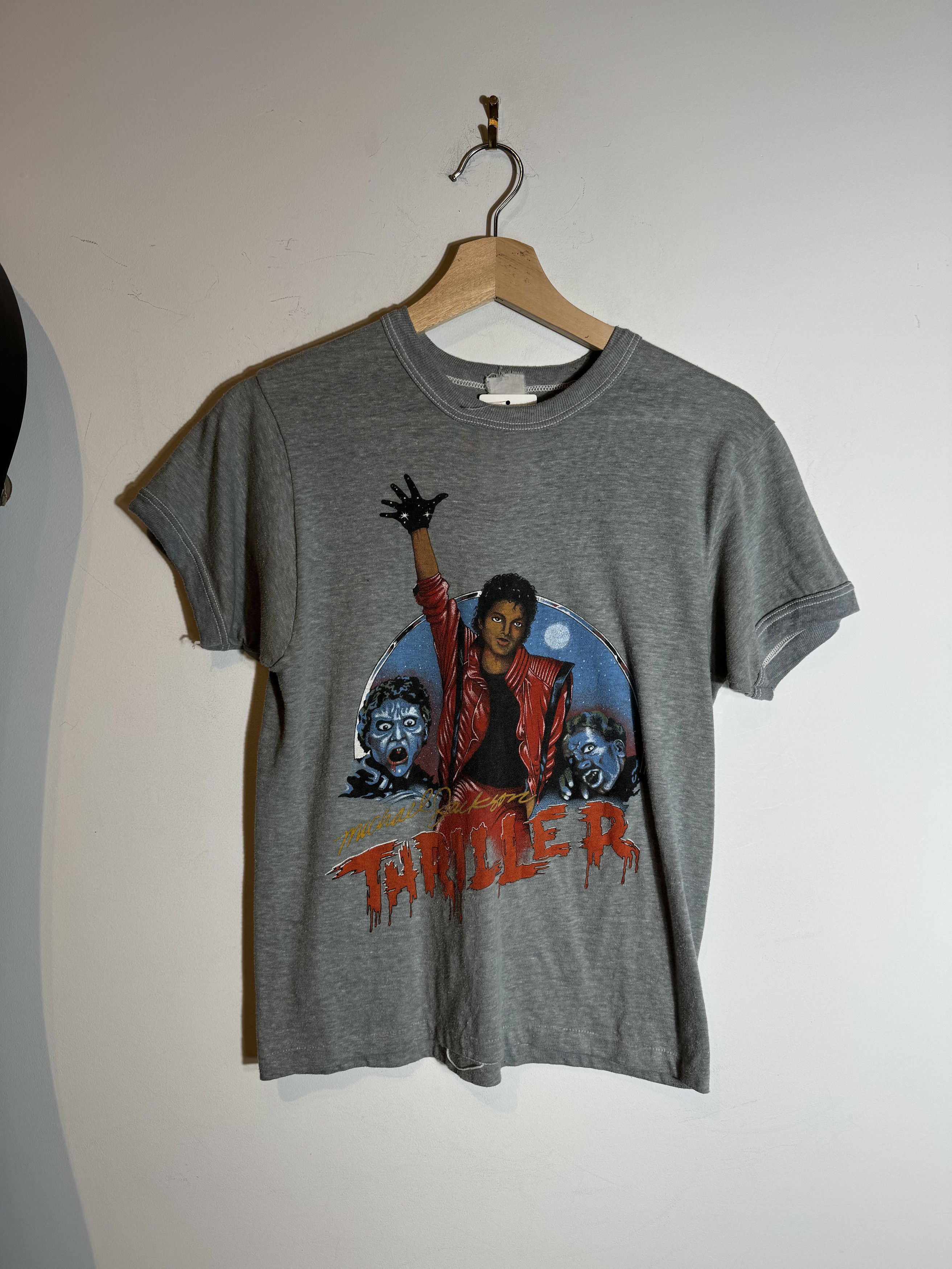Michael Jackson × Vintage 1980s Michael Jackson Thriller Shirt