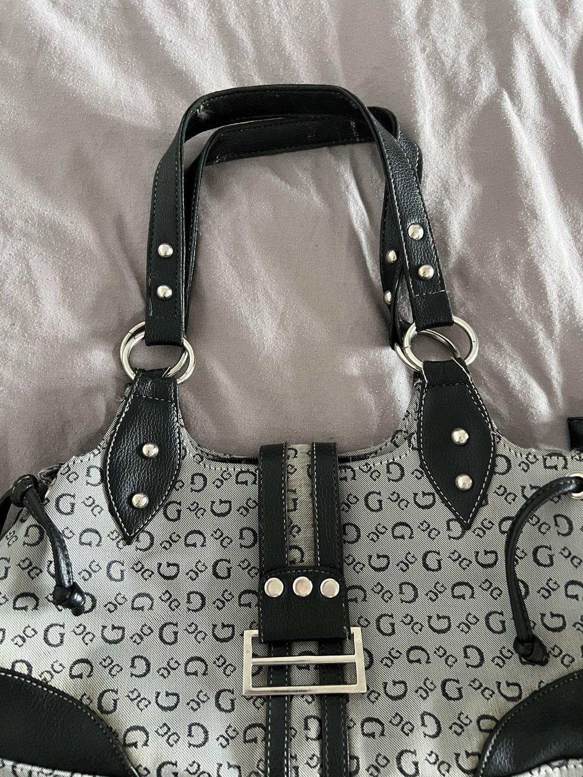 Guess Vintage Guess Y2k Bag Monogram Avantgarde Size ONE SIZE - 5 Thumbnail