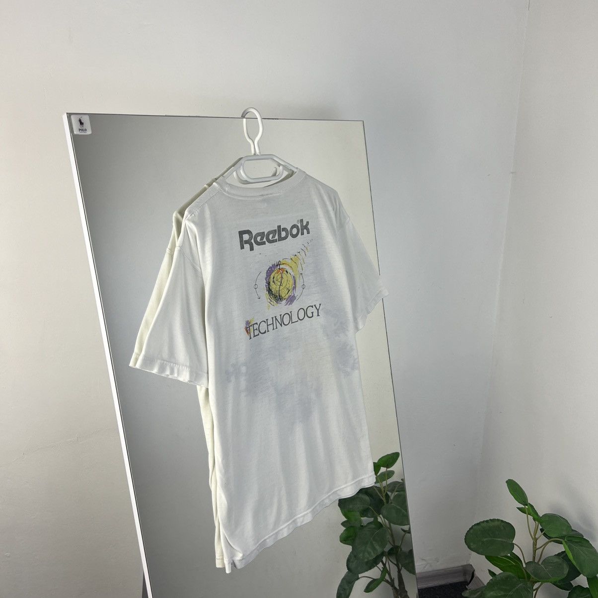 Reebok Vintage 90s Reebok Tennis Oversized T-Shirt Size US L / EU 52-54 / 3 - 2 Thumbnail