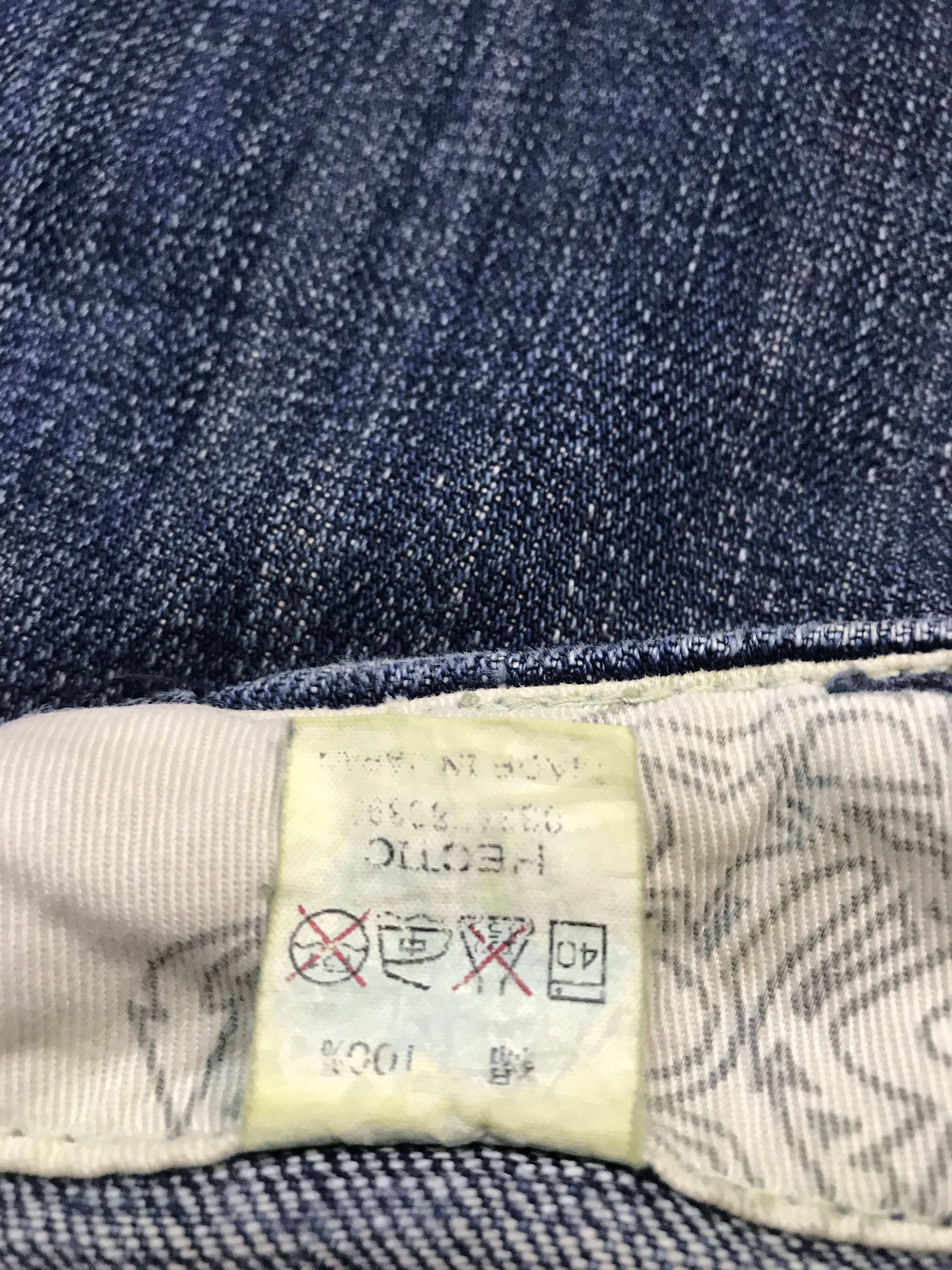 realmad HECTIC Mad Hectic Indigo Denim Jeans Buttonfly Slash Pockets Size US 34 / EU 50 - 10 Thumbnail