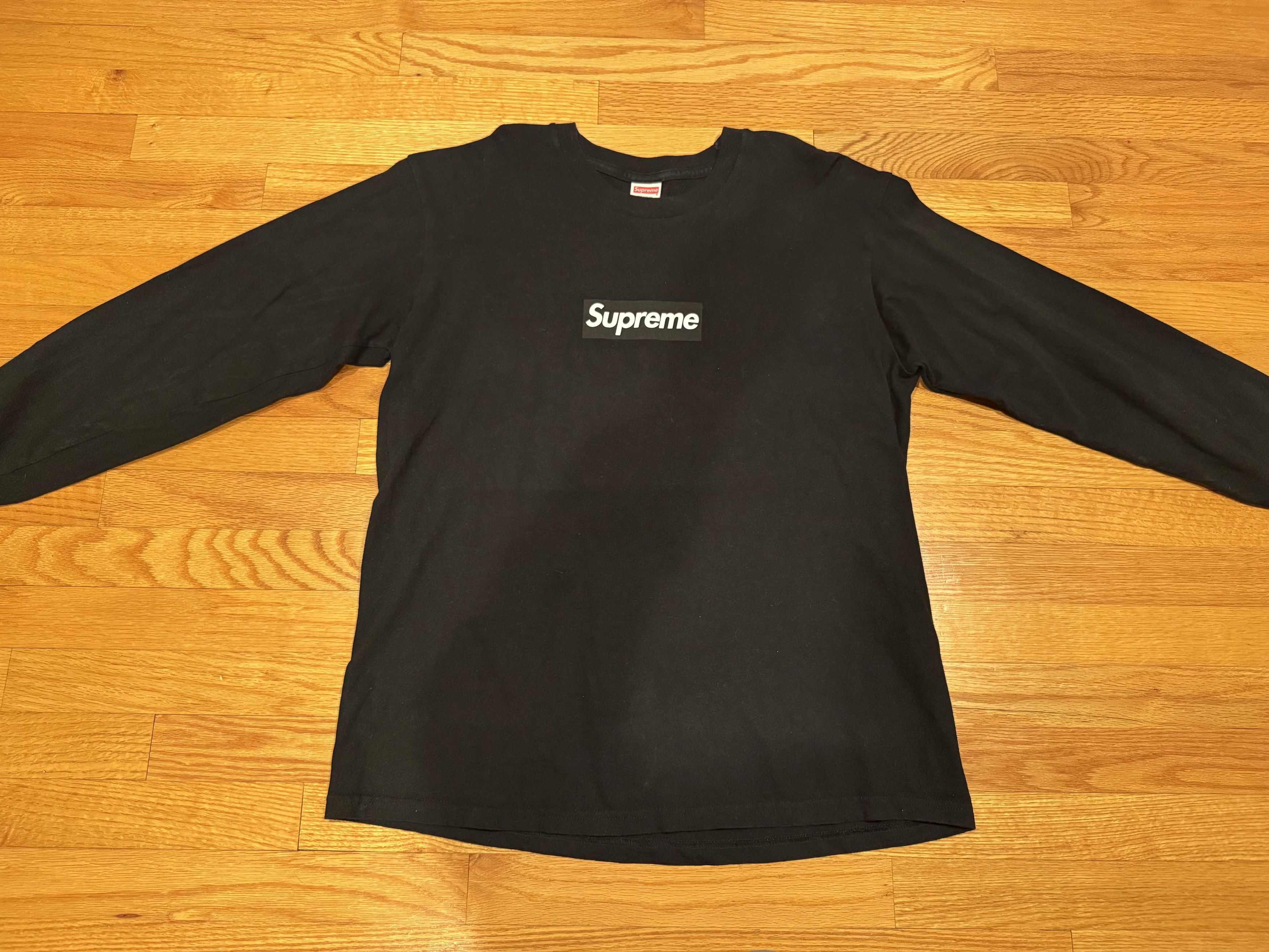 Supreme Supreme Box Logo L/S Tee Black Size US L / EU 52-54 / 3 - 1 Thumbnail