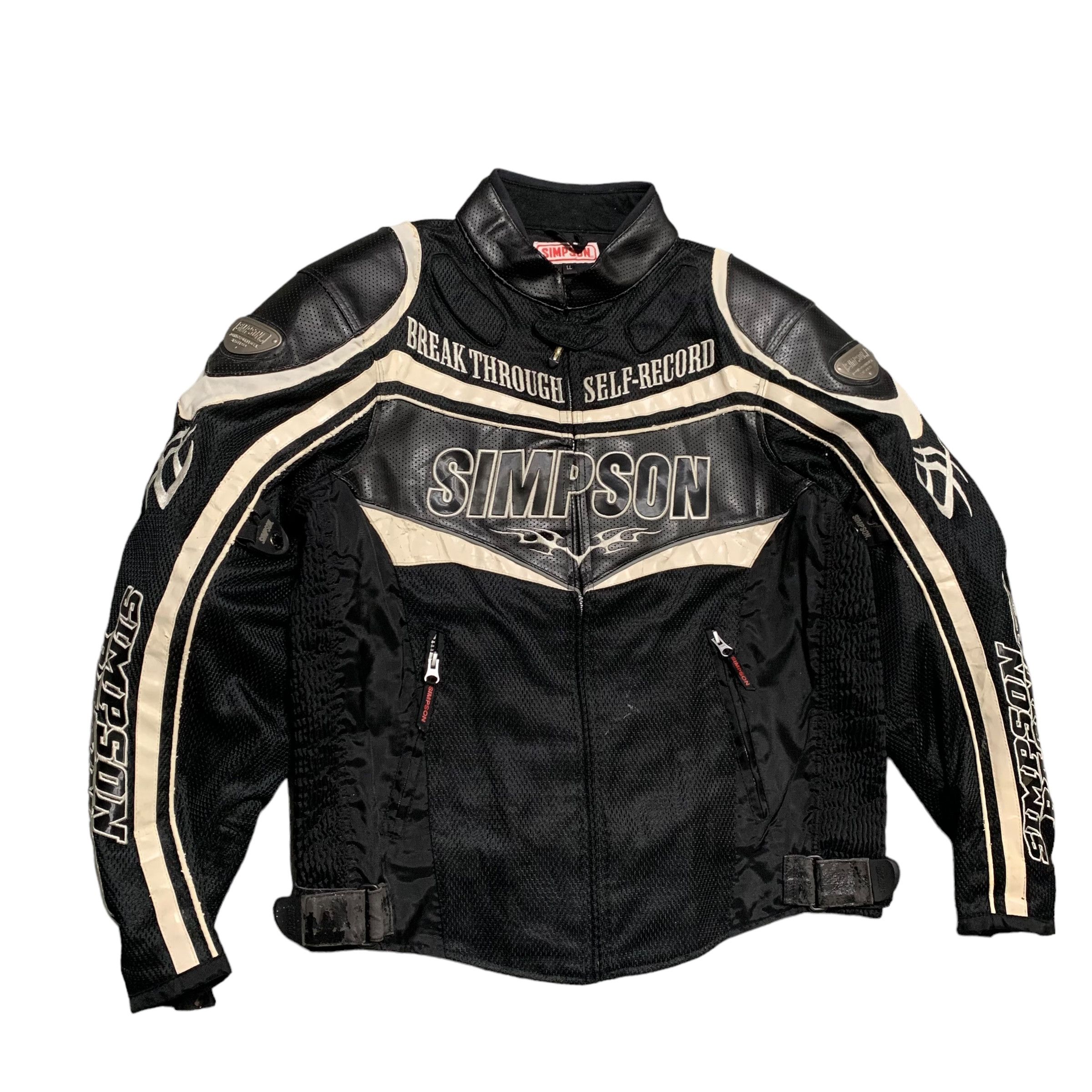 Other Simpson Big Logo Mesh Motorcycle Riding Jacket Size US L / EU 52-54 / 3 - 2 Thumbnail