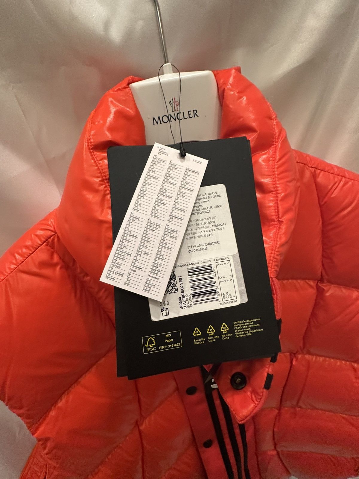 Adidas × Moncler MONCLER X ADIDAS VEST Size US L / EU 52-54 / 3 - 9 Thumbnail