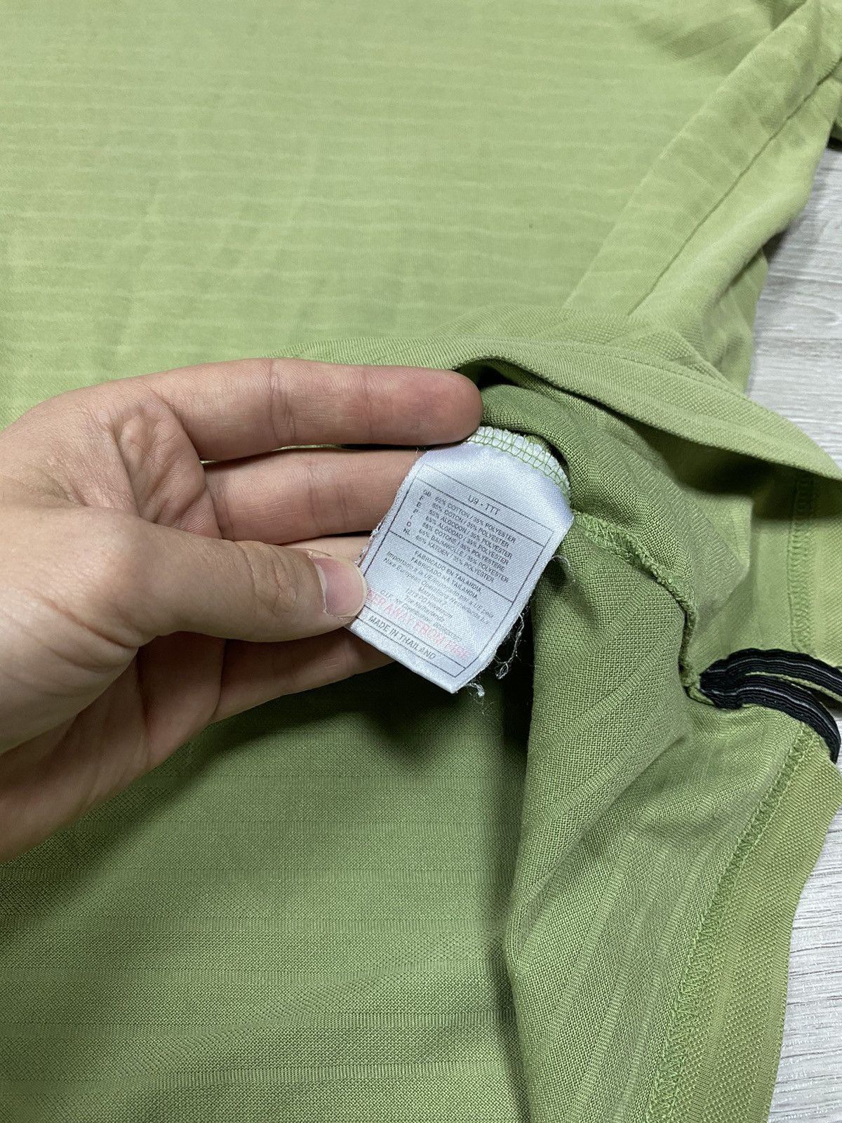Nike Nike court tennis vintage striped polo Size US L / EU 52-54 / 3 - 6 Thumbnail