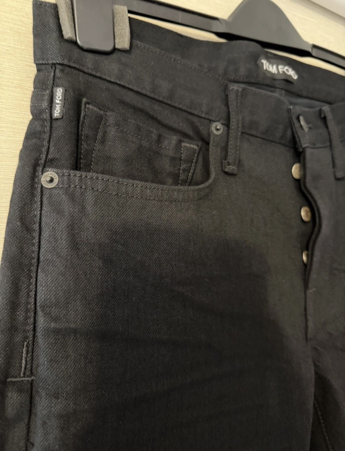 Tom Ford JAPANESE SELVEDGE SLIM FIT DENIM JEANS Size US 31 - 3 Thumbnail