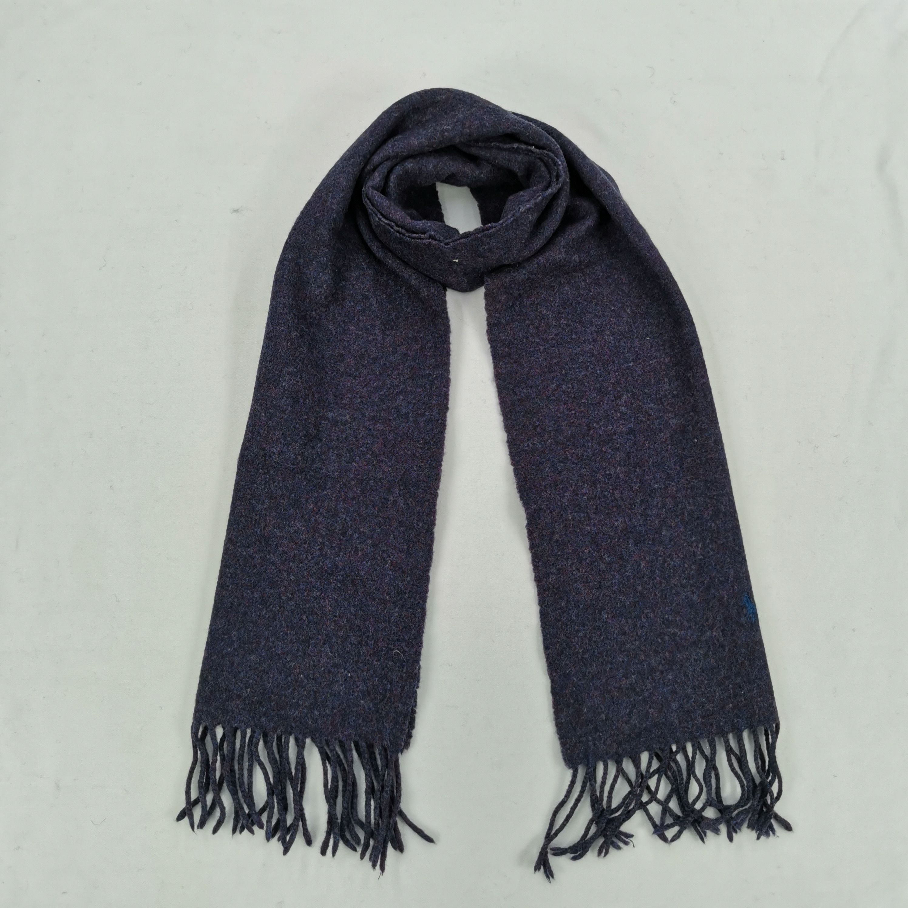 Polo Ralph Lauren Vintage Polo Ralph Lauren Scarf Wool Winter Fringe . Size ONE SIZE - 1 Thumbnail