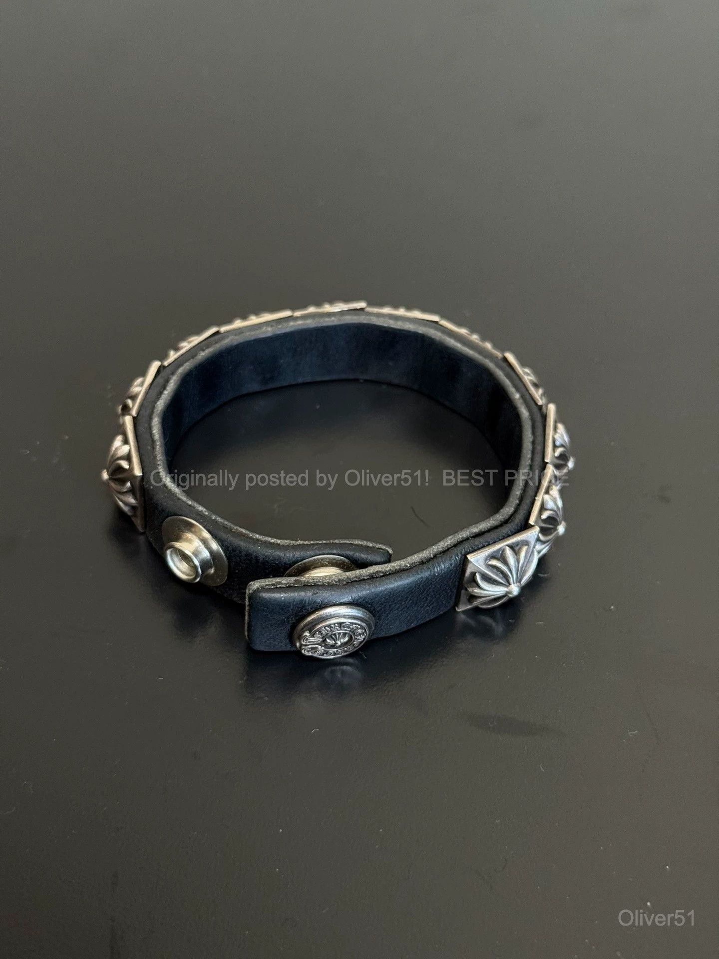 Chrome Hearts Chrome Hearts Full Cross Bracelet KKKK87/2610 Size ONE SIZE - 3 Thumbnail