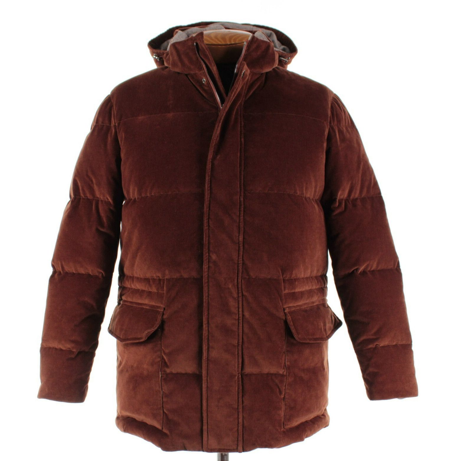 Luciano Barbera Luciano Barbera Jacket Size M US In Brown Cotton Blend Size US M / EU 48-50 / 2 - 1 Thumbnail
