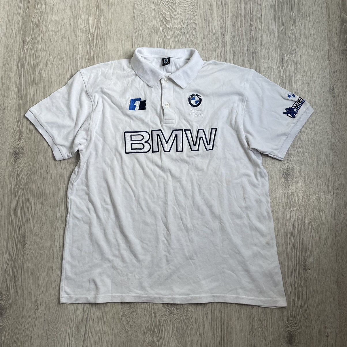 BMW BMW Vintage Racing Polo Y2K Size US L / EU 52-54 / 3 - 1 Thumbnail