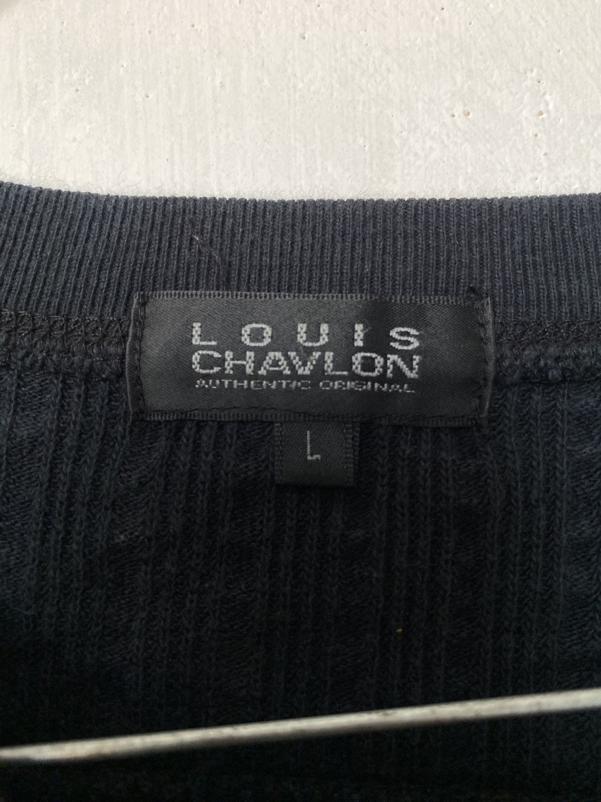 If Six Was Nine × Japanese Brand × Le Grande Bleu (L.G.B.) Louis Chavlon Big Button Longsleeve Rick Owens Style Size US M / EU 48-50 / 2 - 5 Thumbnail
