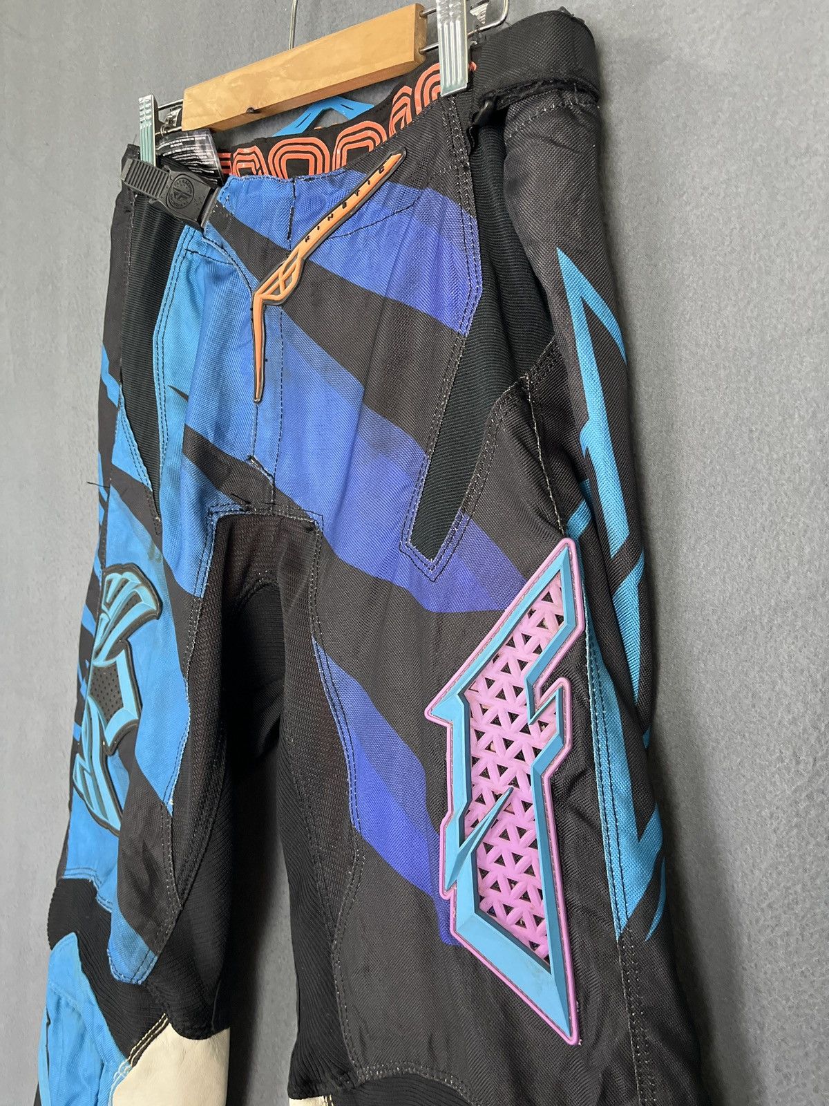 Vintage Vintage Fly Racing Padded MotorCycle Pants Size US 31 - 6 Thumbnail