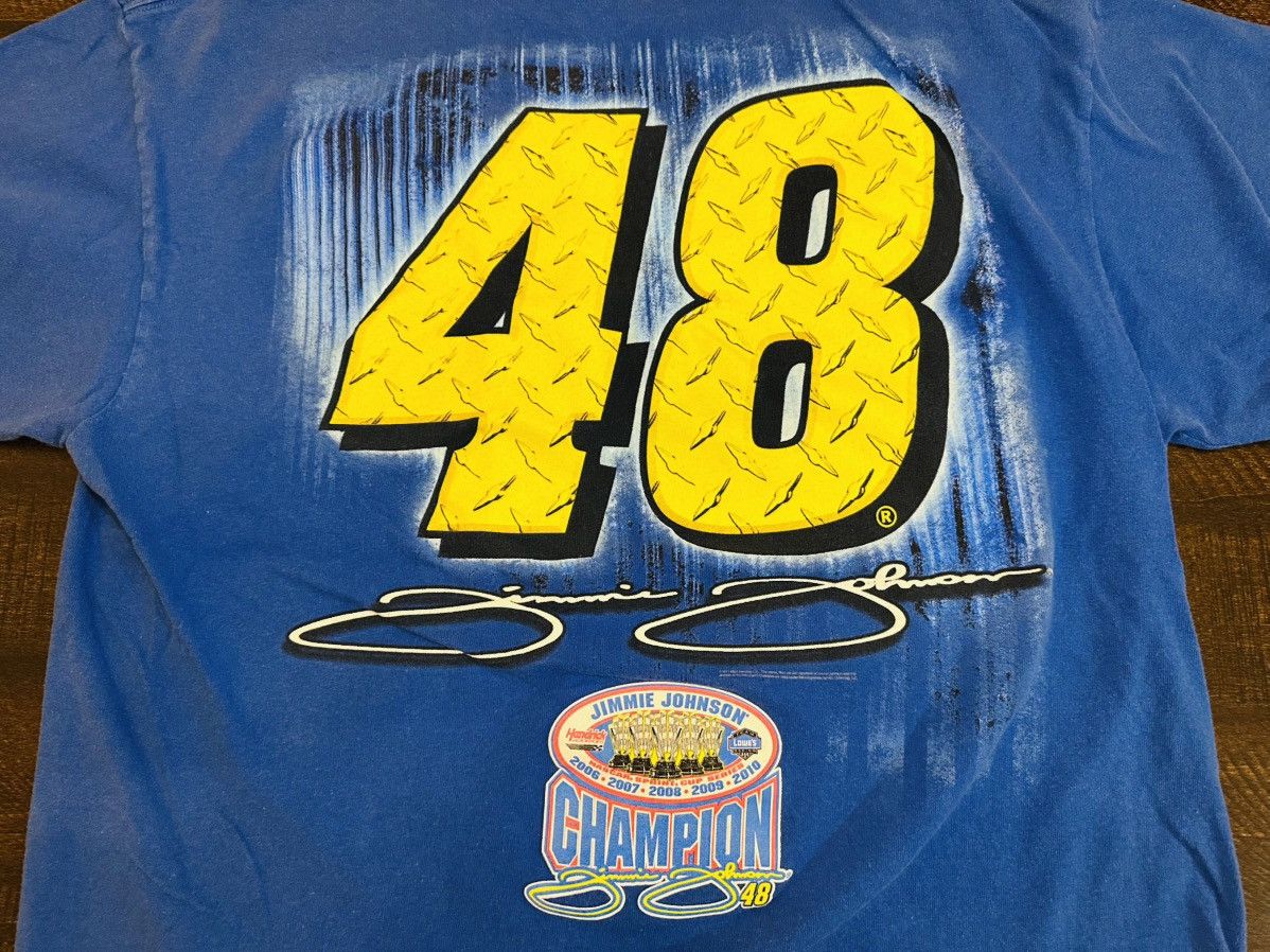 NASCAR Vtg Lowe's Racing T-Shirt Mens Jimmie Johnson #48 Nascar-XL Size US XL / EU 56 / 4 - 7 Thumbnail