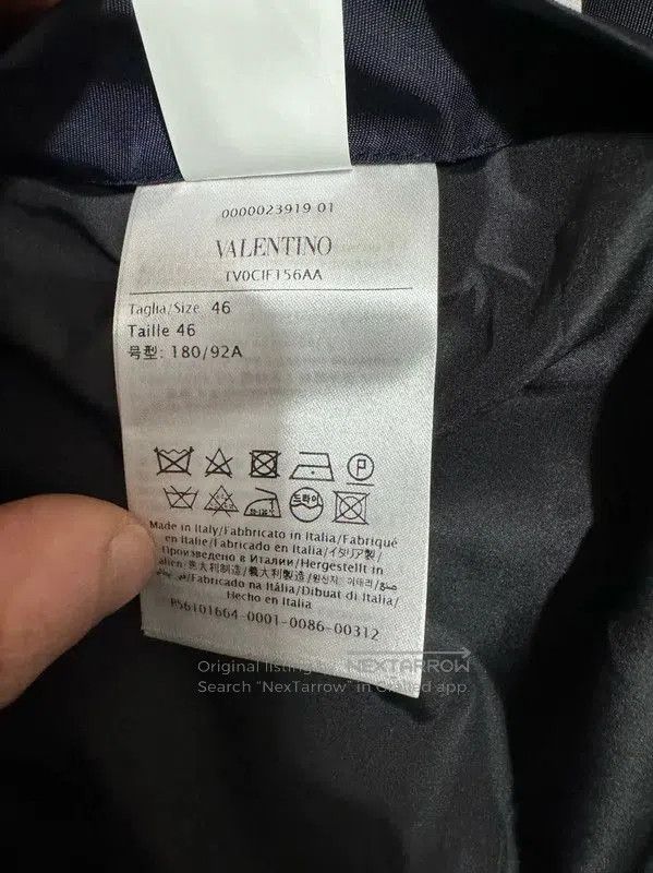Valentino Valentino Black Printed Nylon Bomber Jacket . Size US S / EU 44-46 / 1 - 6 Thumbnail