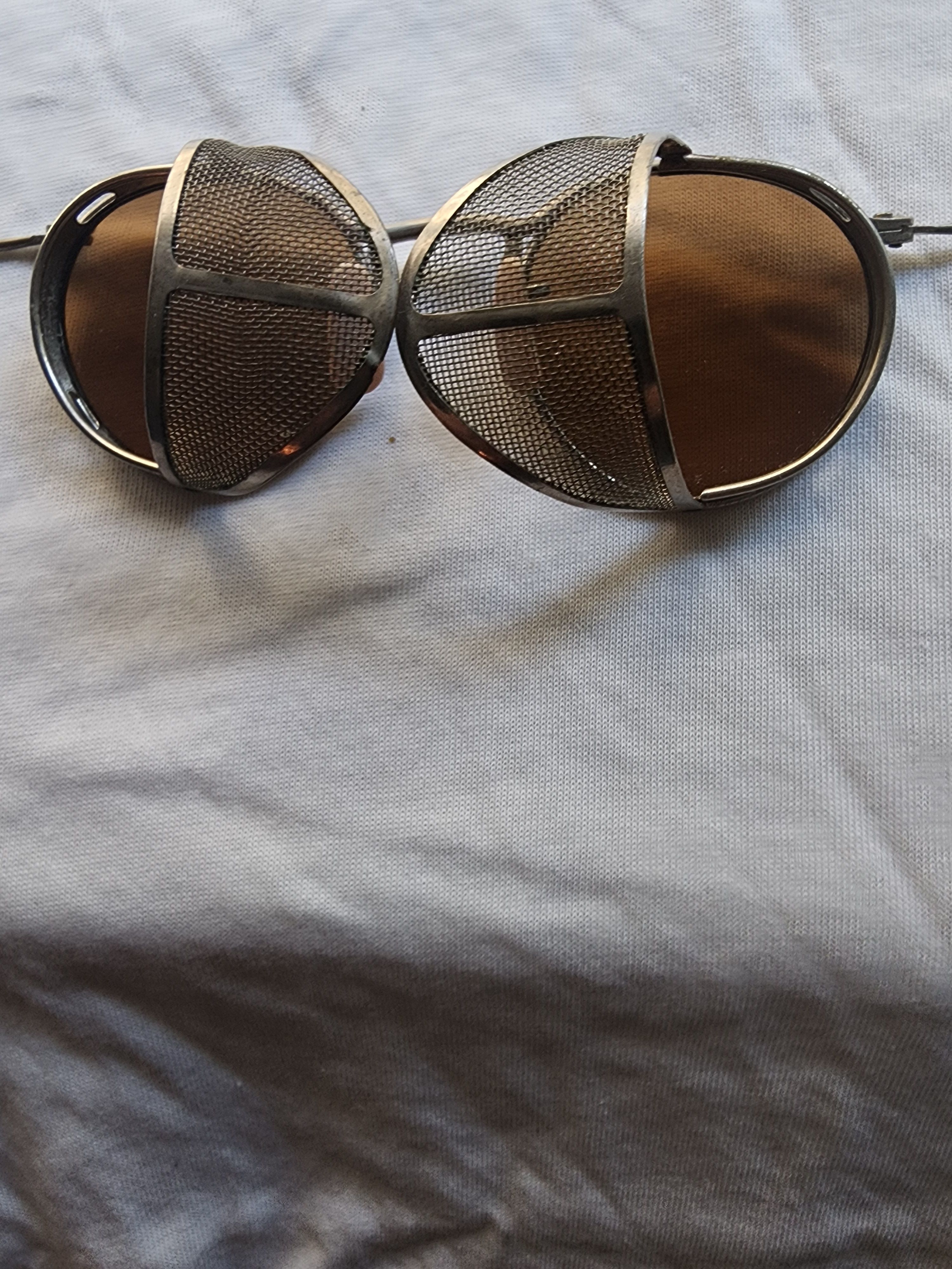 Matsuda VTG WW2 FIGHTER PILOT SUNGLASSES W/ SHIELDSS Size ONE SIZE - 3 Thumbnail