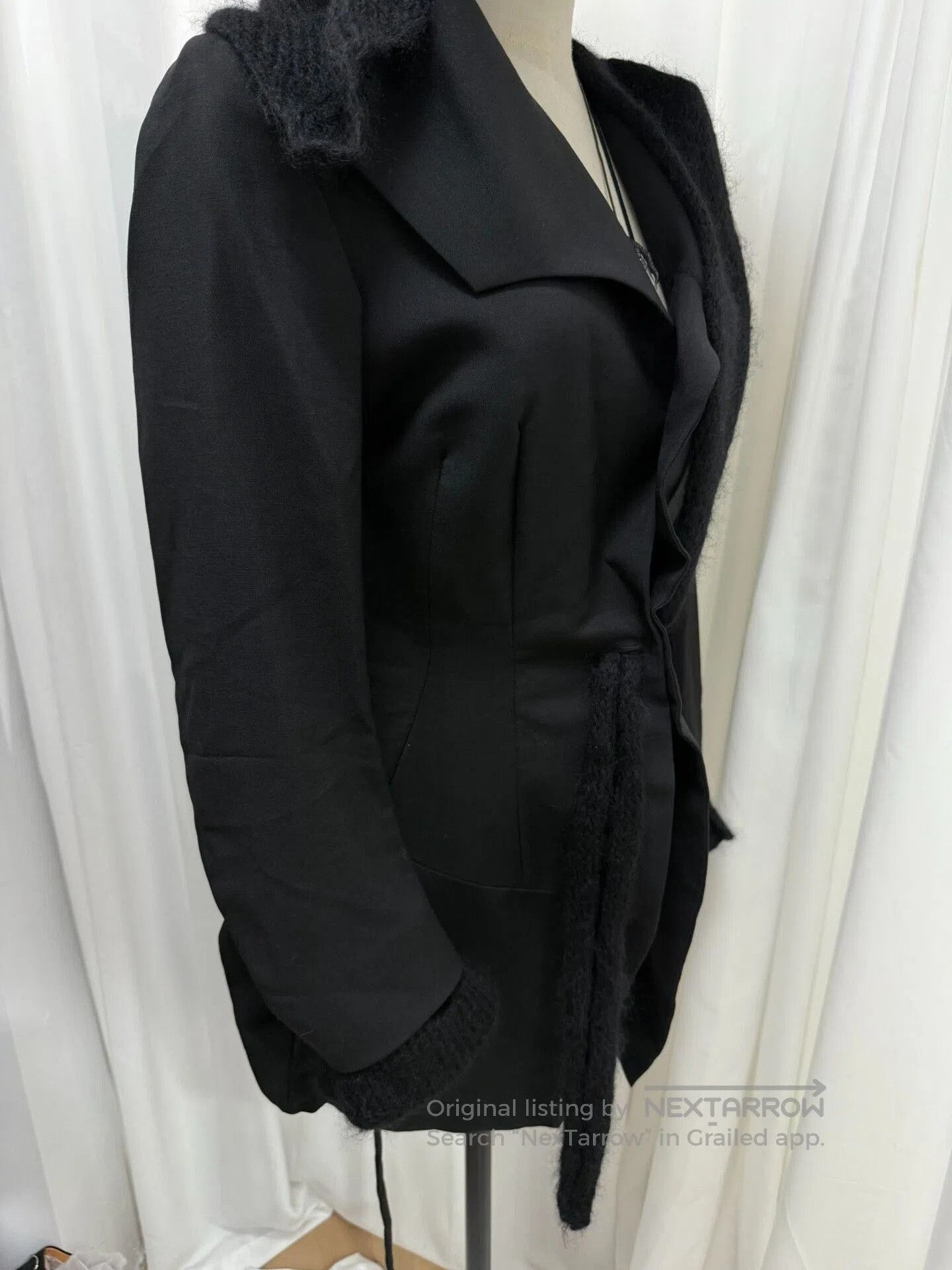 Yohji Yamamoto yohji yamamoto deconstructed wool suit jacket. Size US XS / EU 42 / 0 - 2 Thumbnail