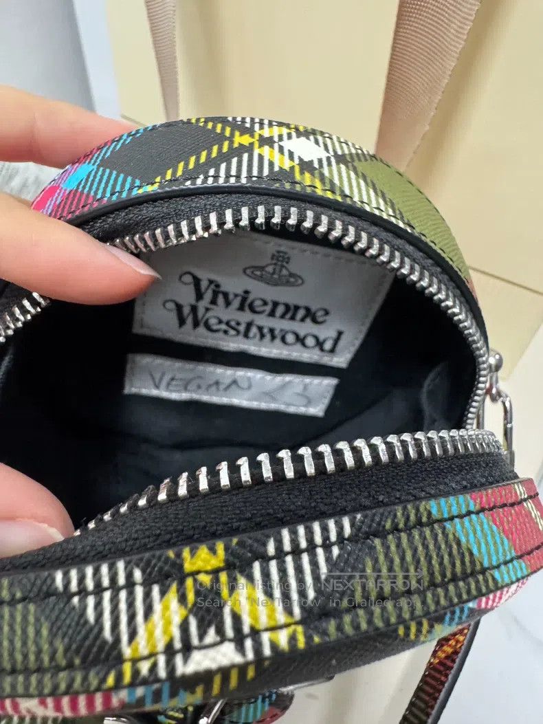 Vivienne Westwood Vivienne Westwood size os Small Round Bag with Crossbody St Size ONE SIZE - 4 Thumbnail