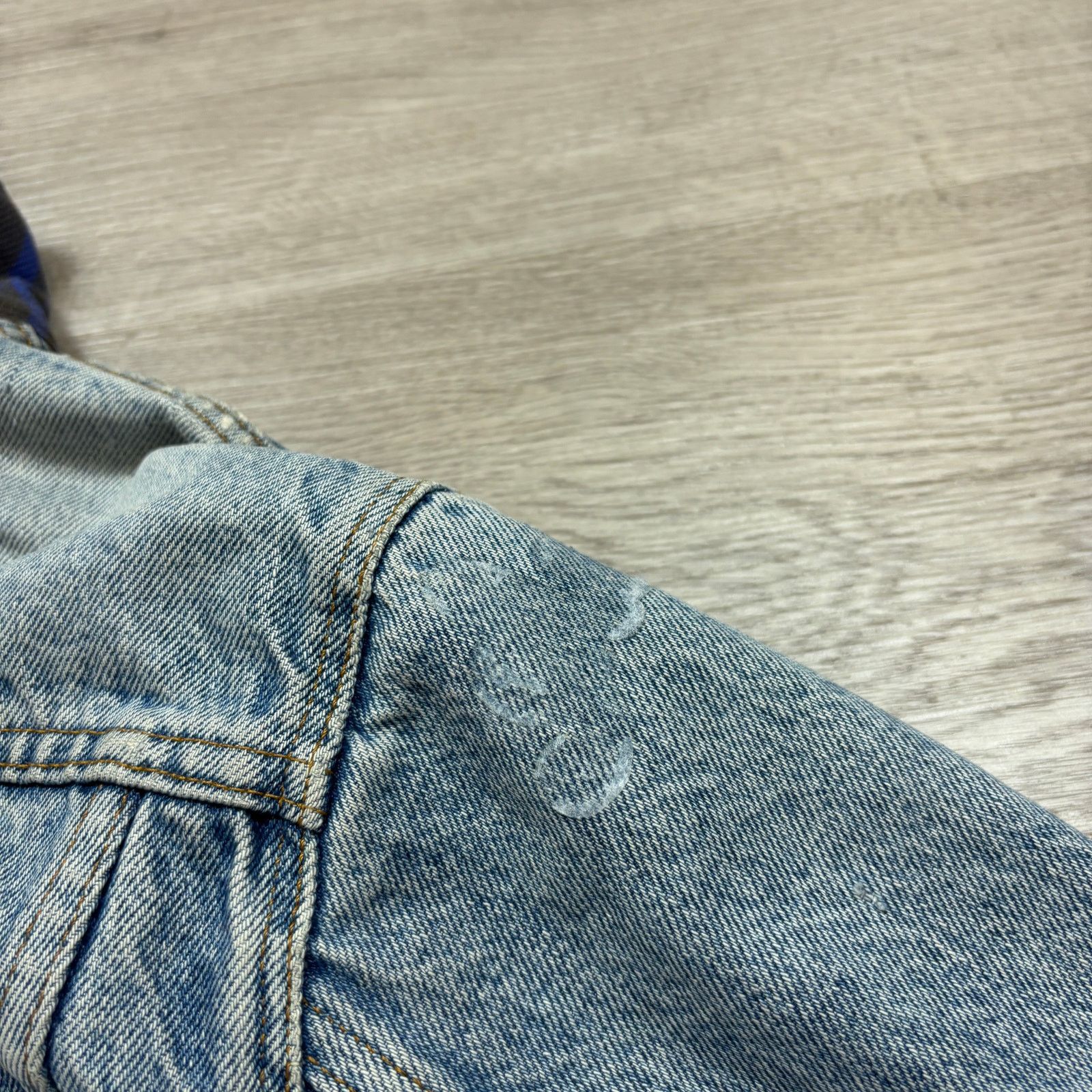 Levi's × Vintage VTG 80s Levi's 70411 9318 Flannel Lined Denim Jacket Men's M Size US M / EU 48-50 / 2 - 10 Thumbnail