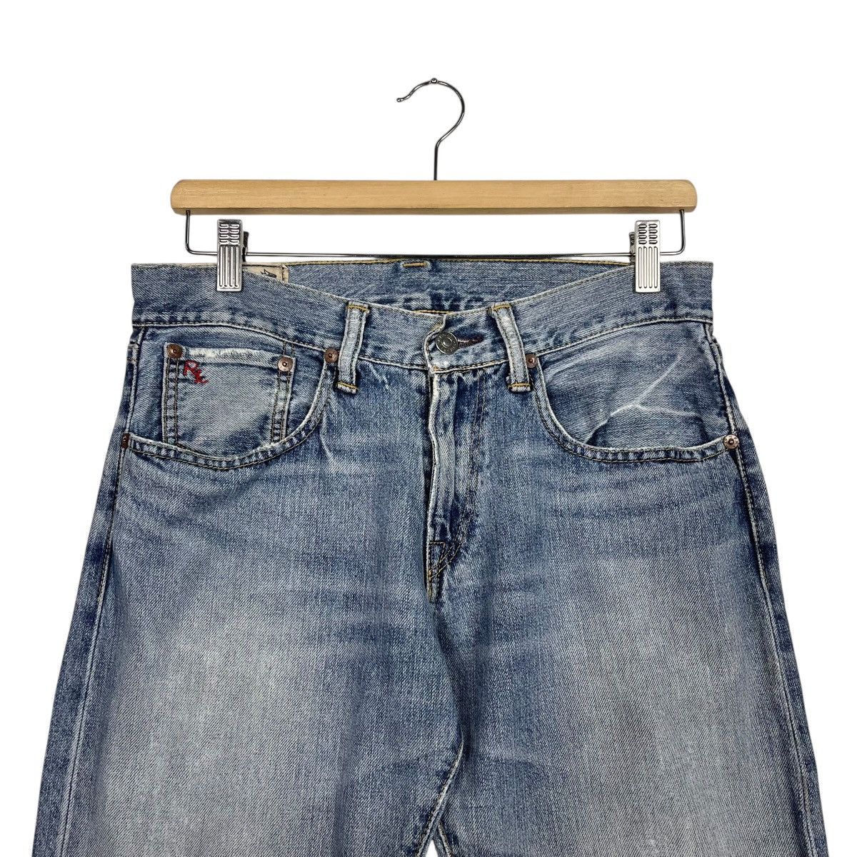 Polo Ralph Lauren Vintage Polo Ralph Lauren Distressed Denim Jeans Size 31" - 2 Thumbnail