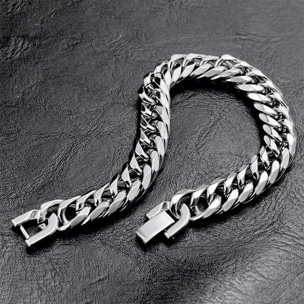 Jewelry Syoko x Kin 21 cm Cuban Style Heavyweight Bracelet Size ONE SIZE - 3 Thumbnail