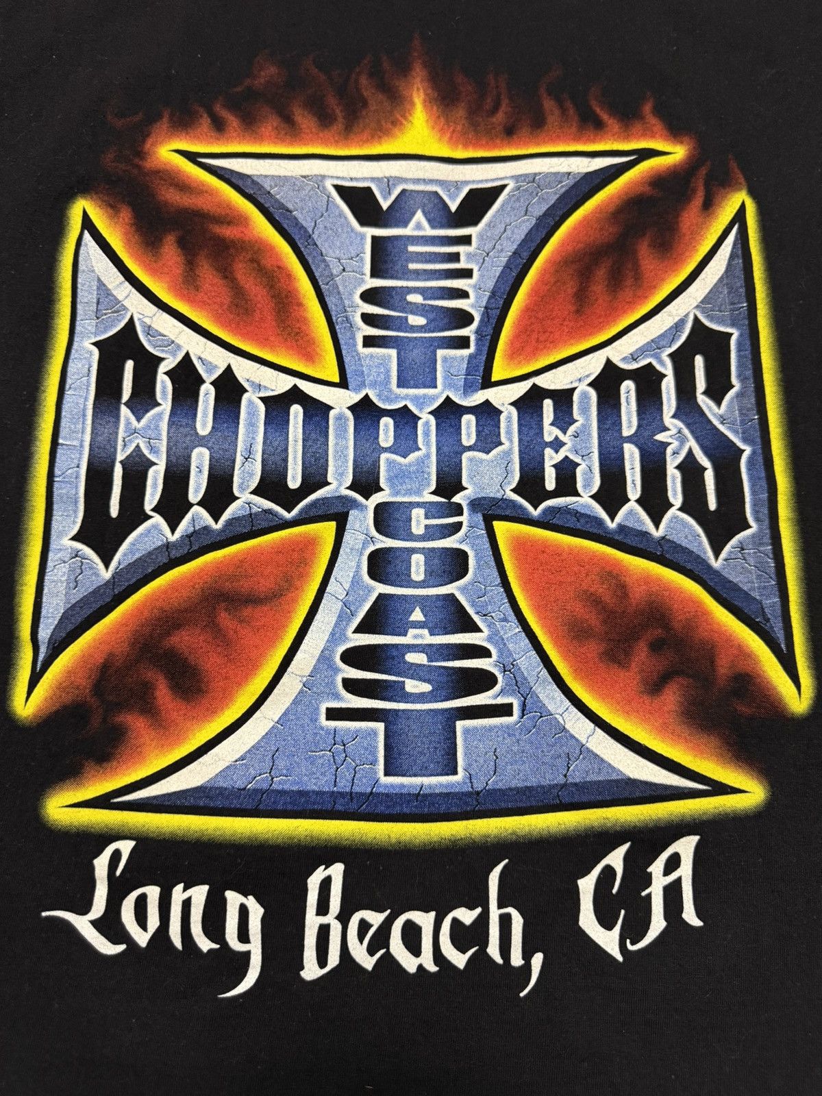 Vintage × West Coast Choppers Vintage Choppers T Shirt Tee Big Logo y2k 90s Size US M / EU 48-50 / 2 - 9 Thumbnail