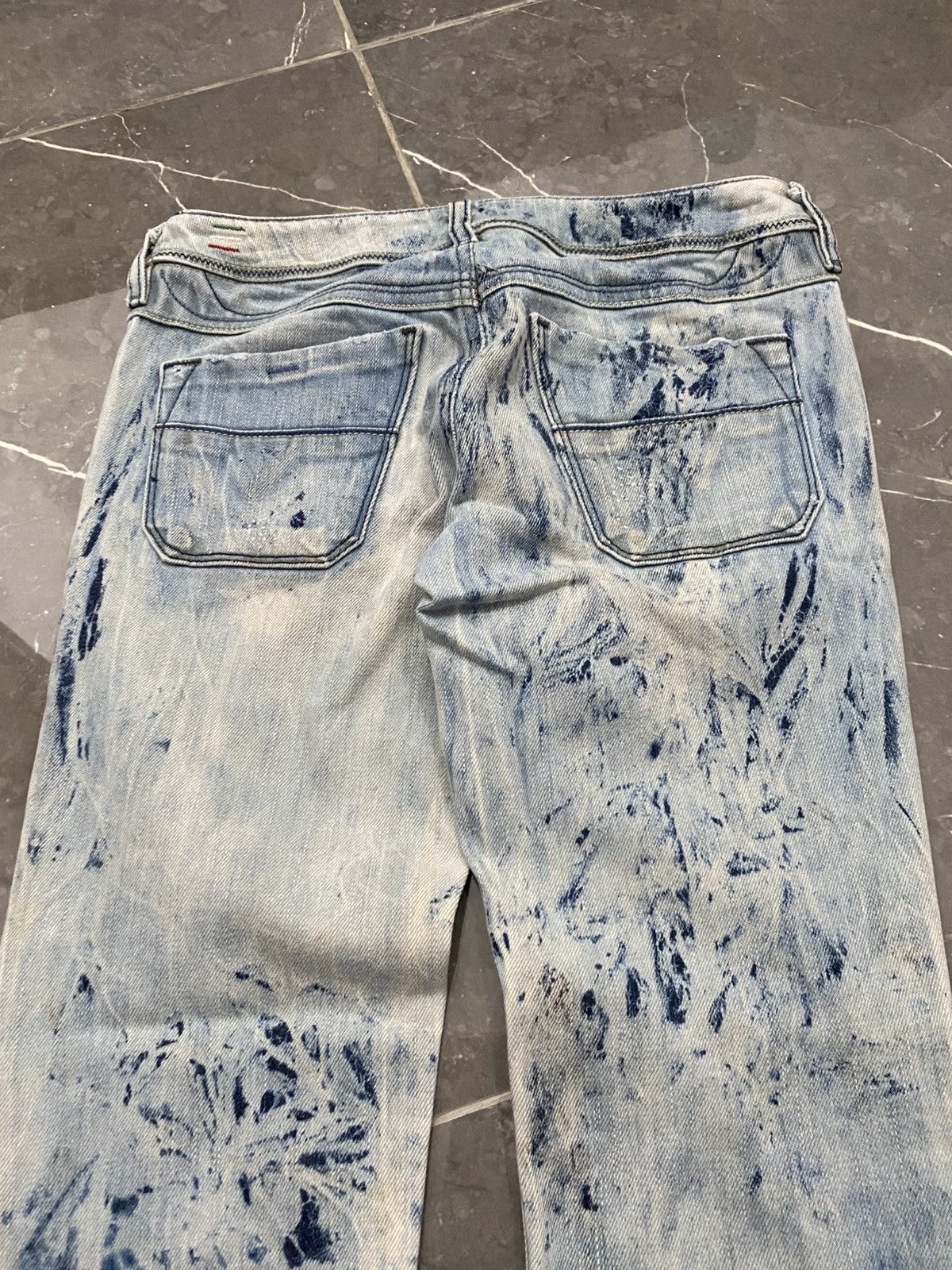 Diesel × Hysteric Glamour × Japanese Brand Skinny Lowkey Diesel Blue Wash Denim Size 26" / US 2 / IT 38 - 5 Thumbnail