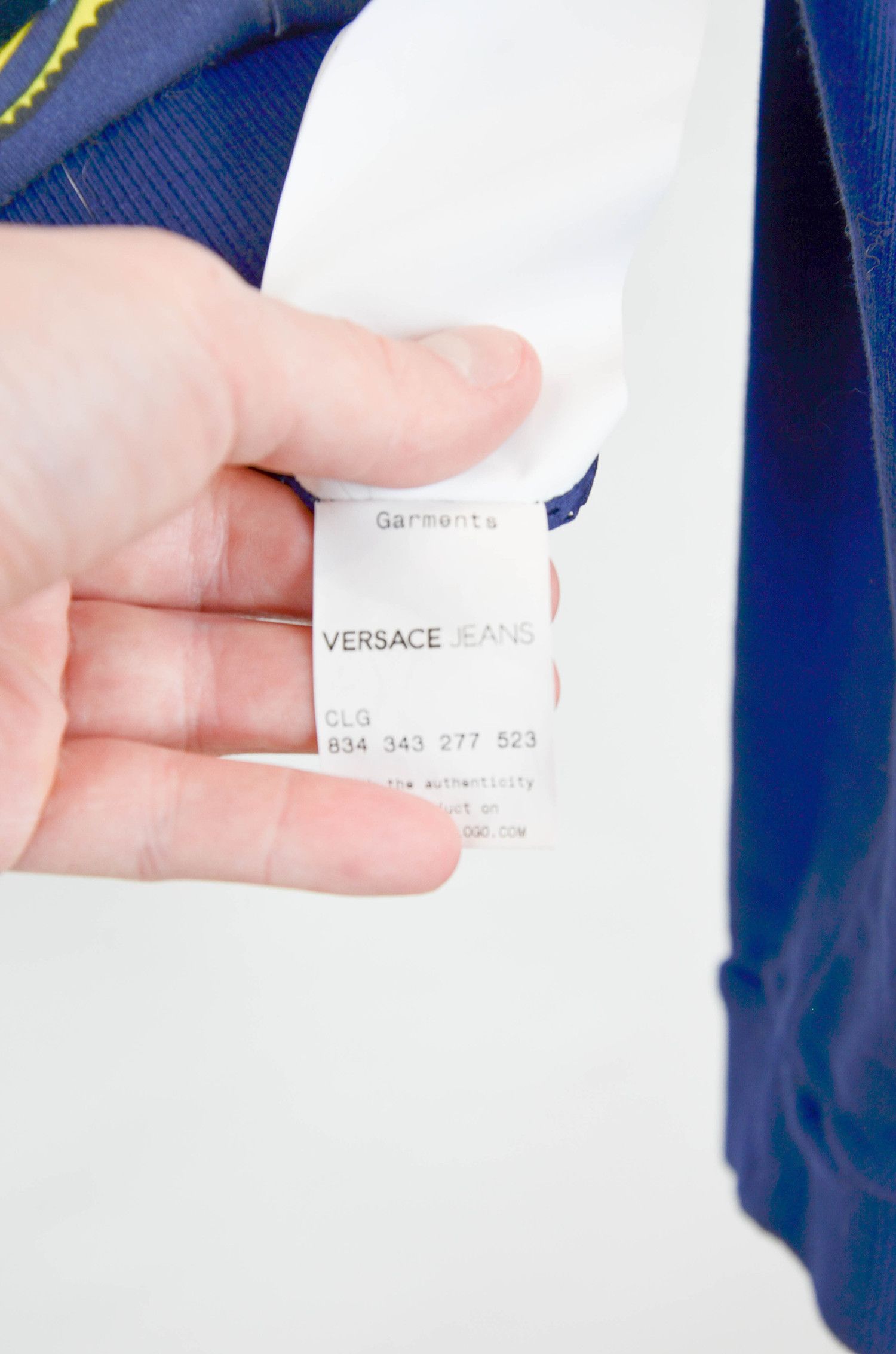 Versace Jeans Couture VERSACE JEANS Zip Up Hooded Jacket - XS Size XS / US 0-2 / IT 36-38 - 9 Thumbnail